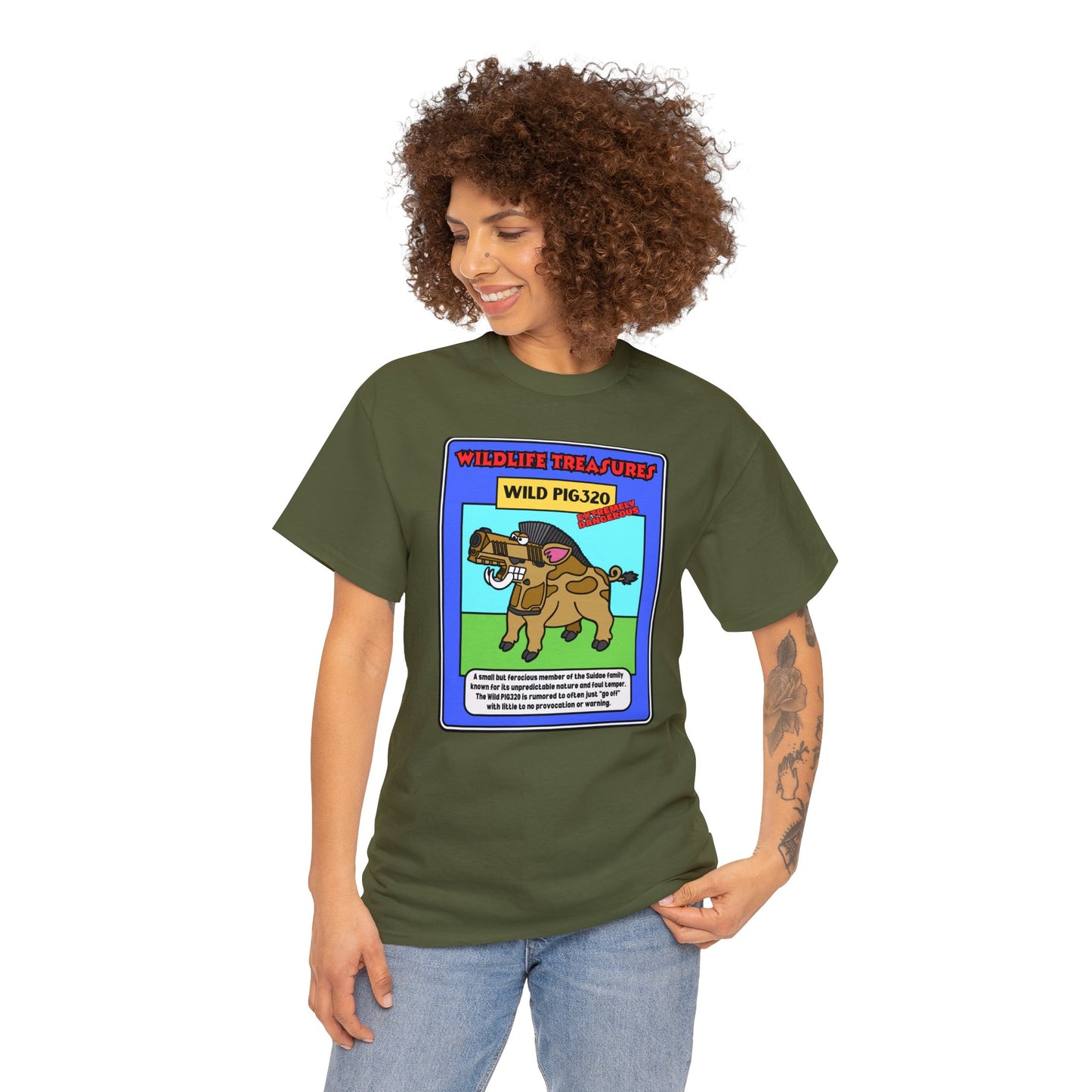 Wild PIG320! Unisex Heavy Cotton Tee