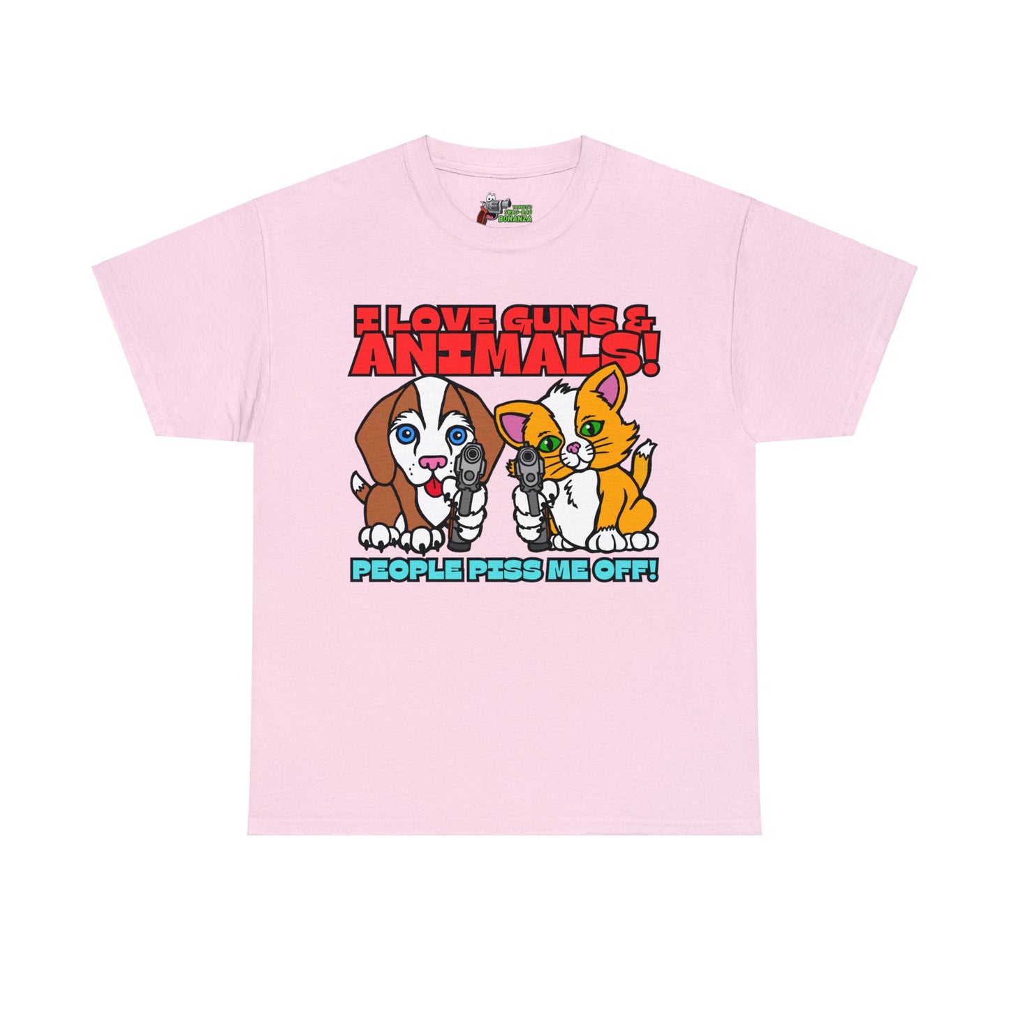 People Piss Me Off! Unisex Heavy Cotton Tee