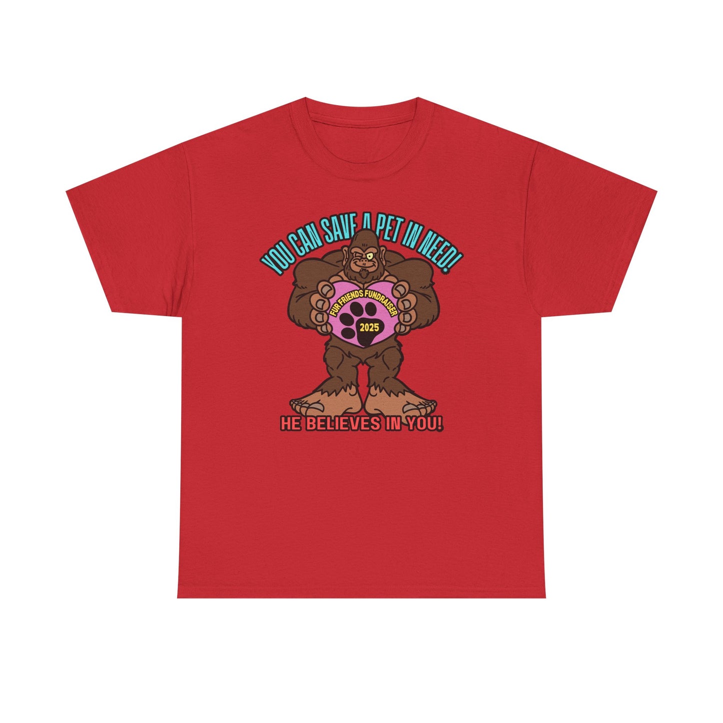 (FFF) He Believes in You! Unisex Heavy Cotton Tee