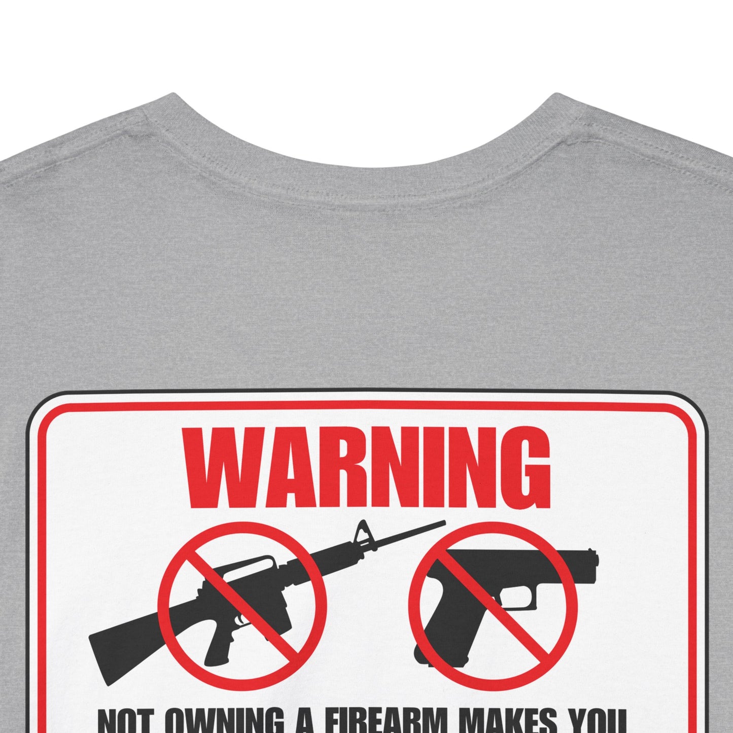 Firearm Safety! Unisex Heavy Cotton Tee