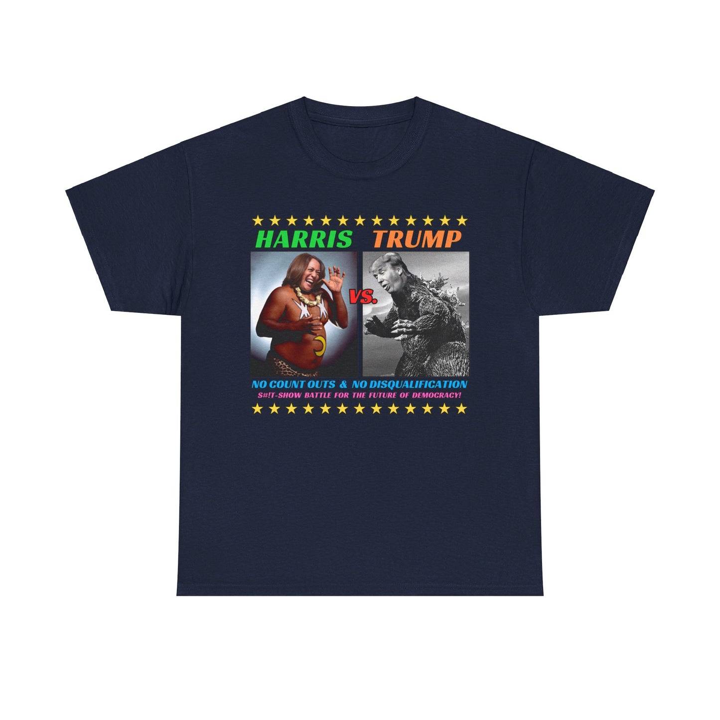 Harris v. Trump! Unisex Heavy Cotton Tee