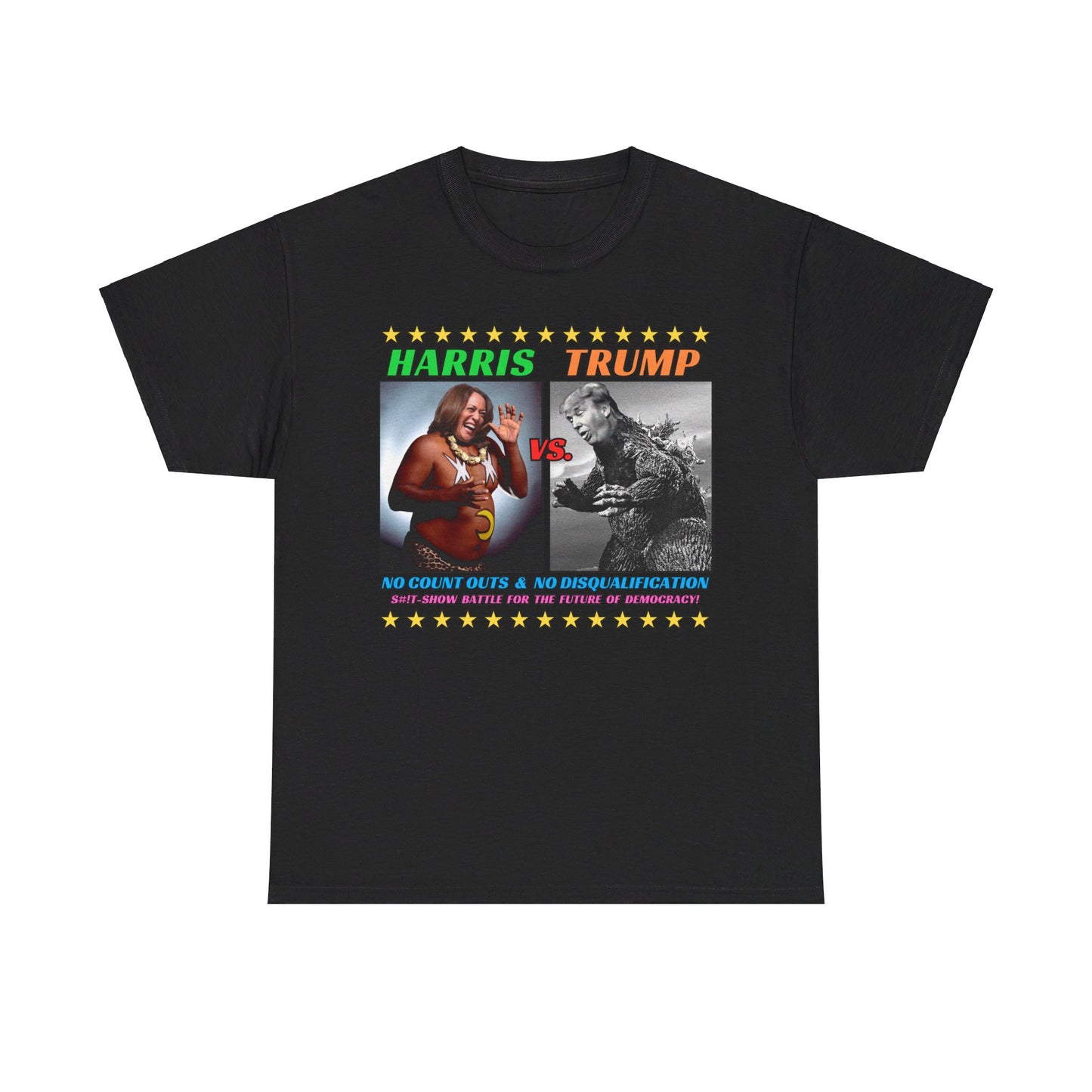 Harris v. Trump! Unisex Heavy Cotton Tee