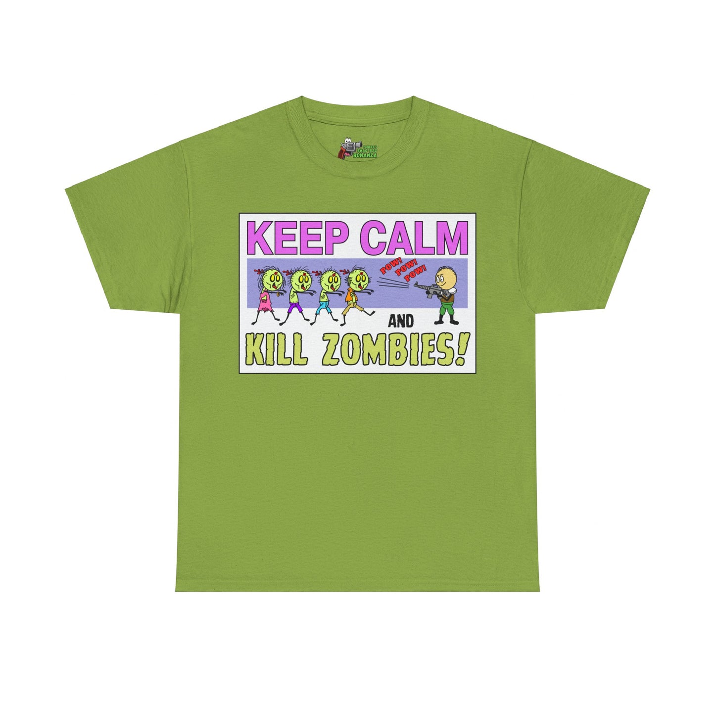 Kill Zombies! Unisex Heavy Cotton Tee