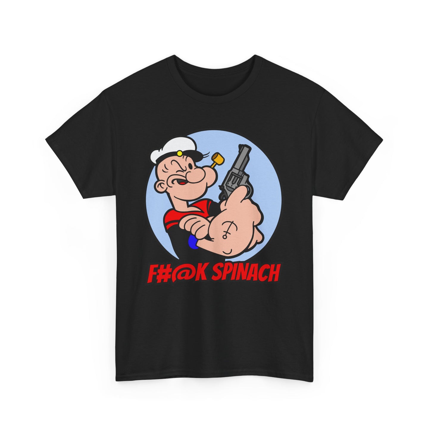 F#@K Spinach! Unisex Heavy Cotton Tee