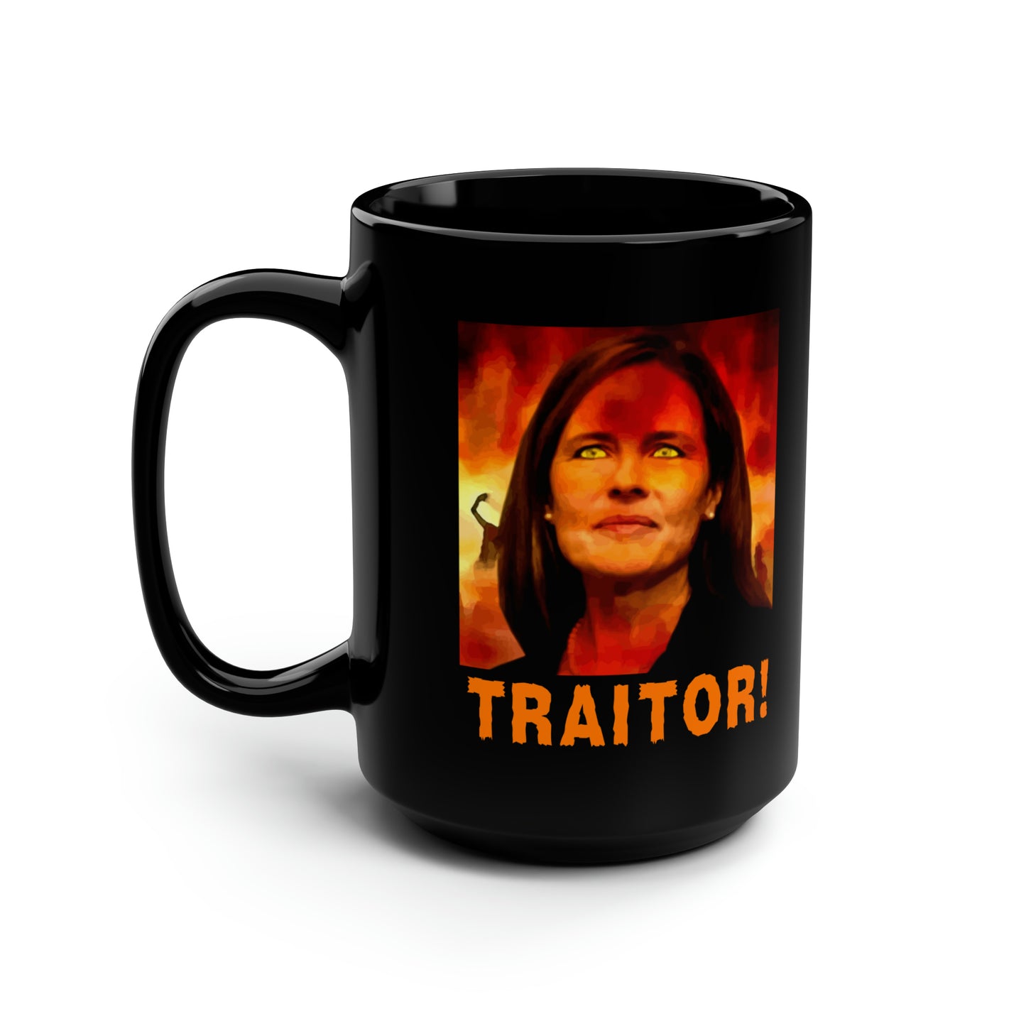 ACB Traitor! Black Mug, 15oz