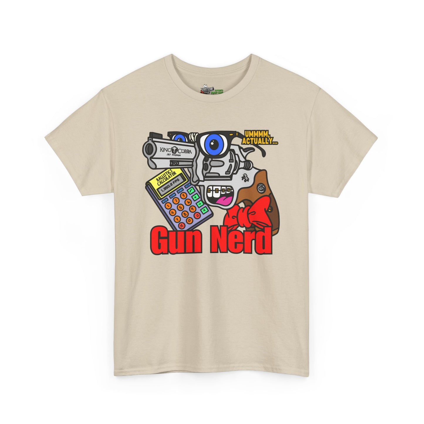 Gun Nerd! Unisex Heavy Cotton Tee