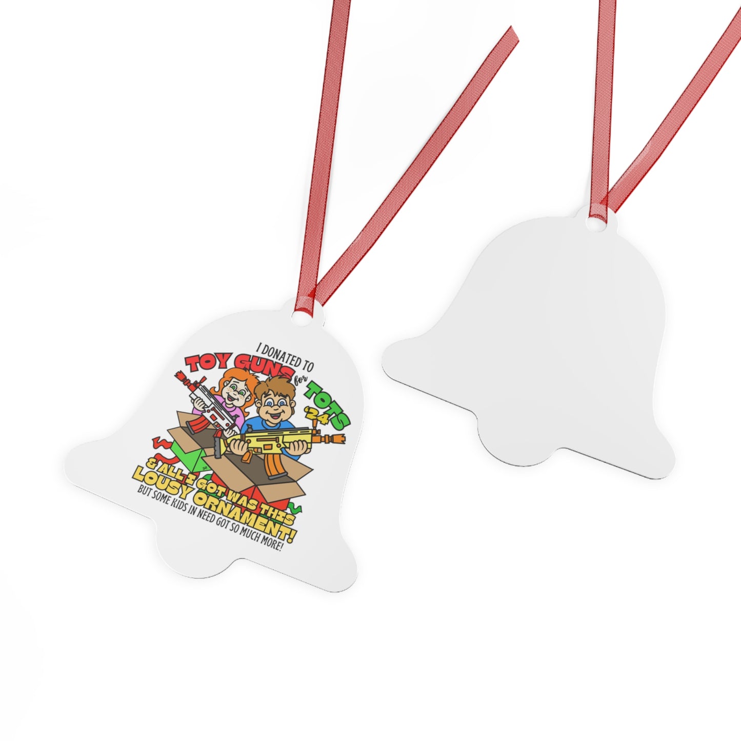 TG4T Donation Metal Ornaments