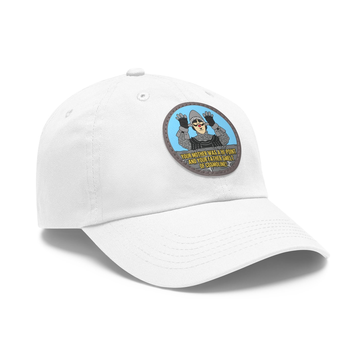 Cosmoline Taunt! Dad Hat with Leather Patch (Round)