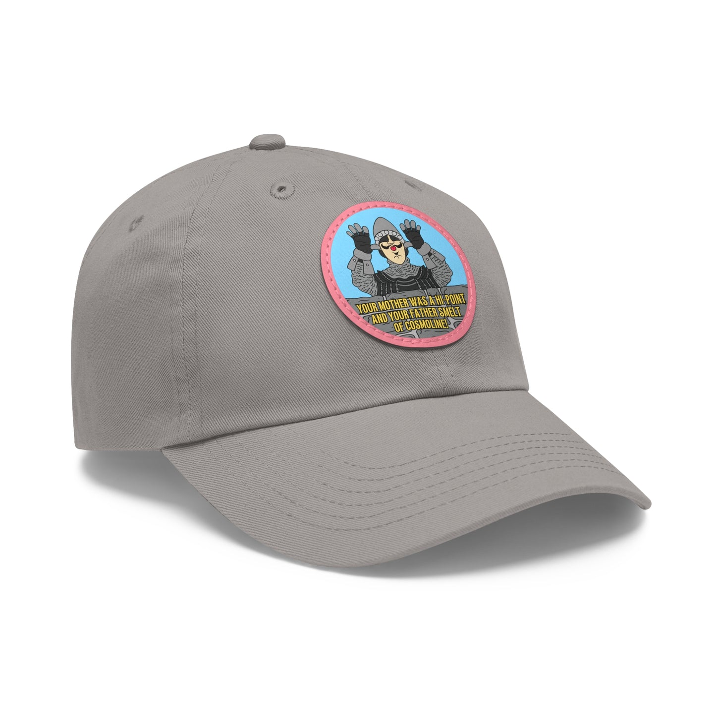 Cosmoline Taunt! Dad Hat with Leather Patch (Round)