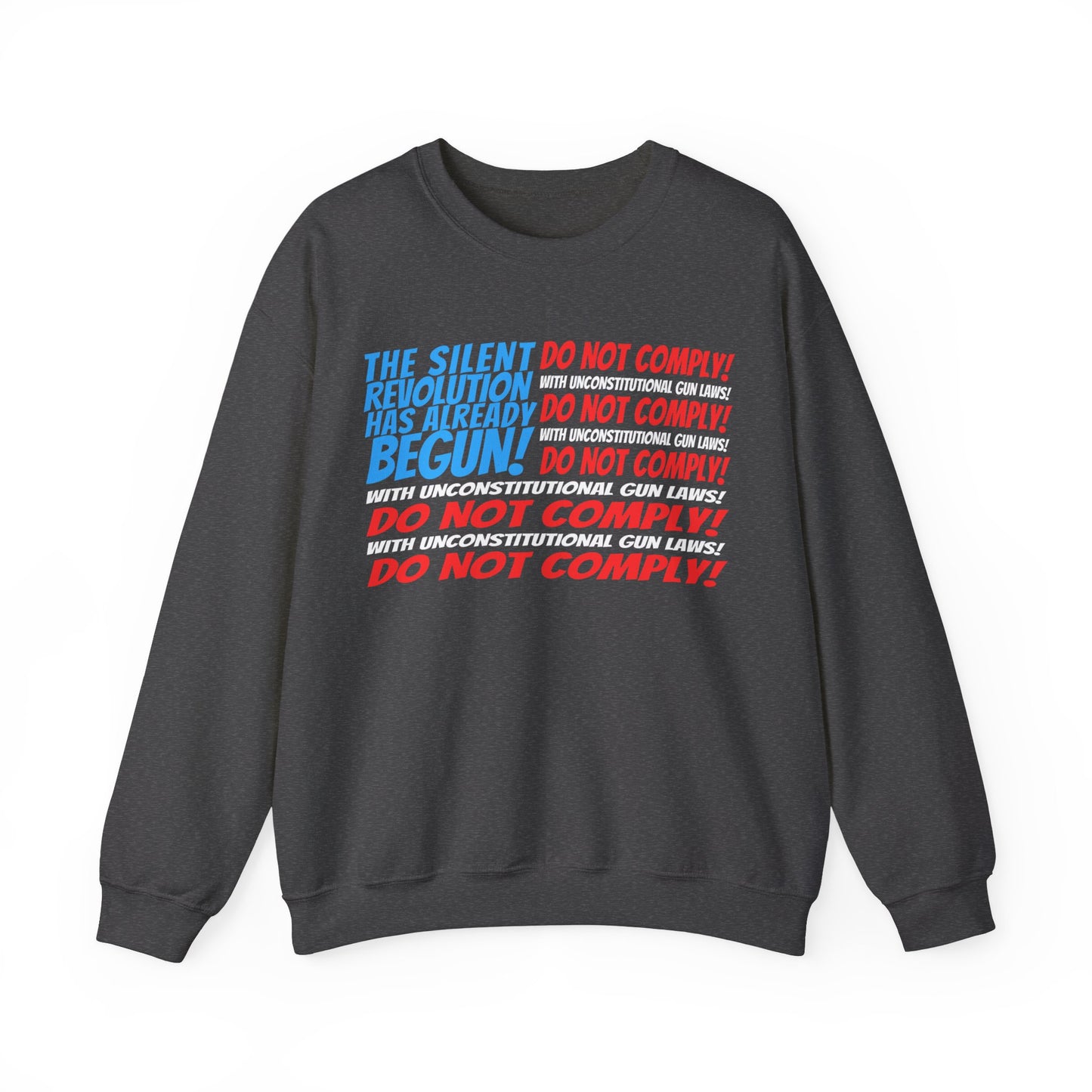 Silent Revolution! Unisex Heavy Blend™ Crewneck Sweatshirt