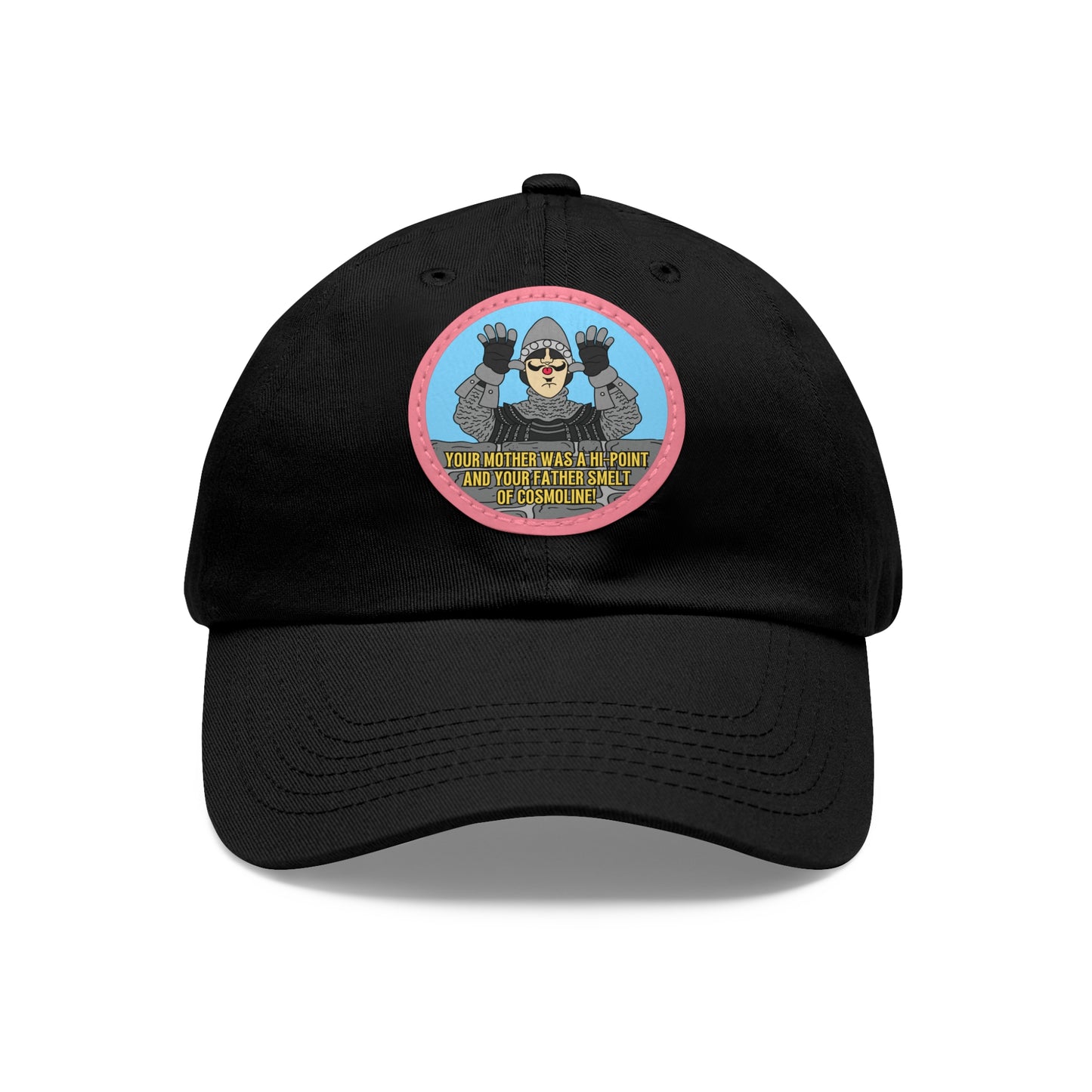Cosmoline Taunt! Dad Hat with Leather Patch (Round)
