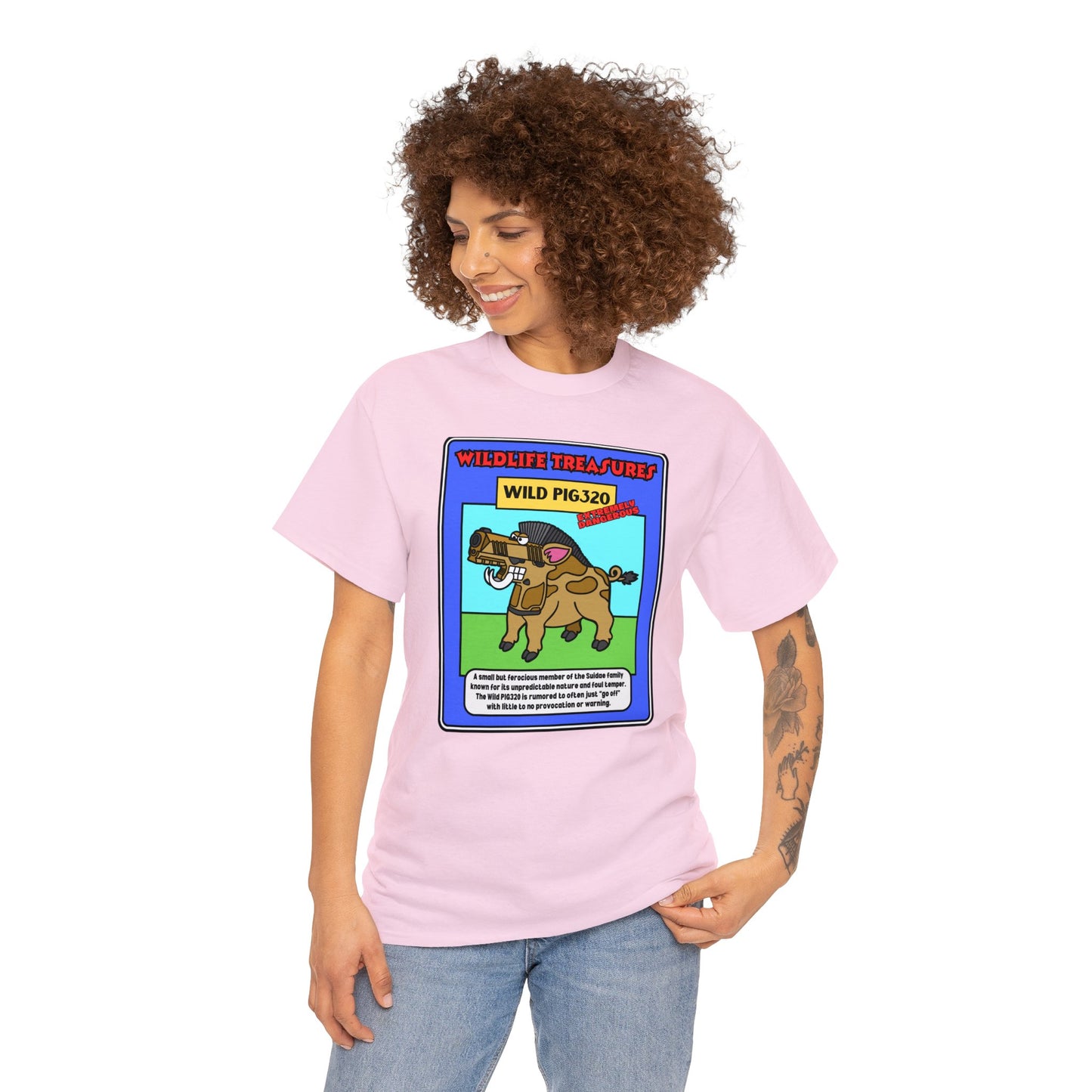 Wild PIG320! Unisex Heavy Cotton Tee