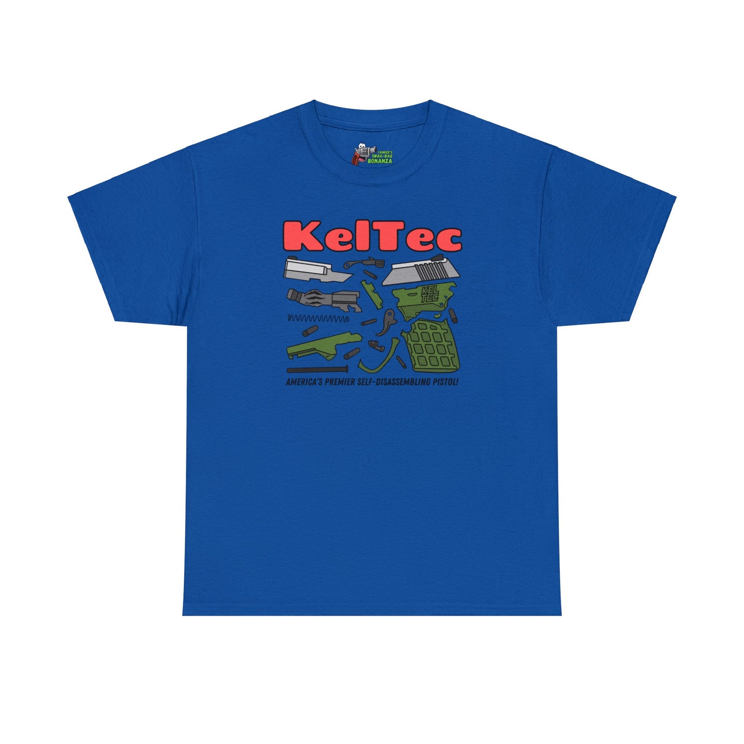 KelTec Disassembled Unisex Heavy Cotton Tee