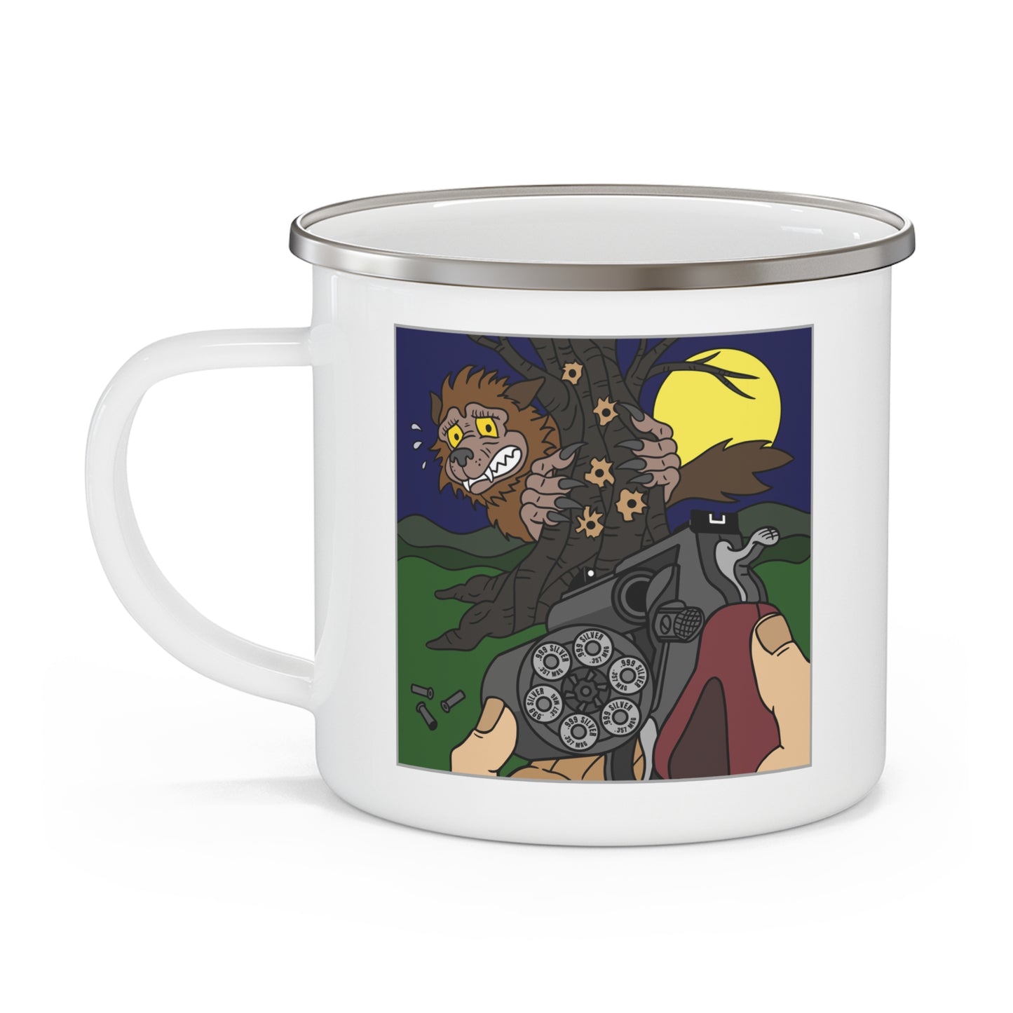 C'mon Man! Enamel Camping Mug