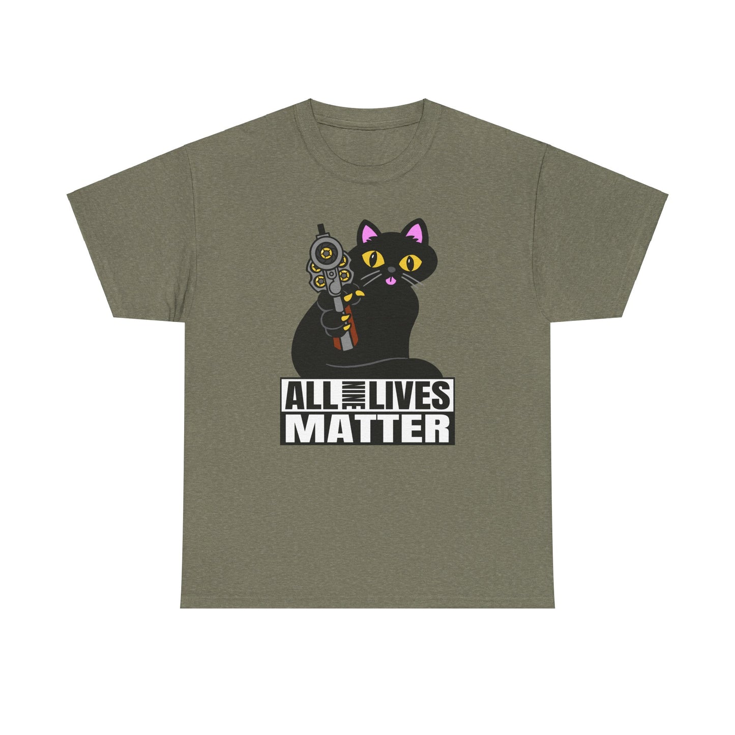 ALL9LIVES Matter! Unisex Heavy Cotton Tee