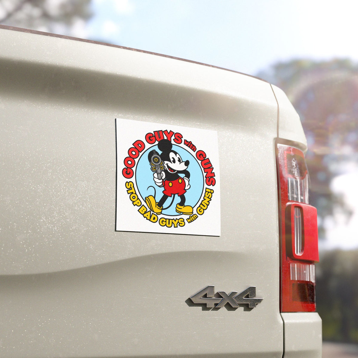 Good Guys with Guns! (V2) Car Magnets