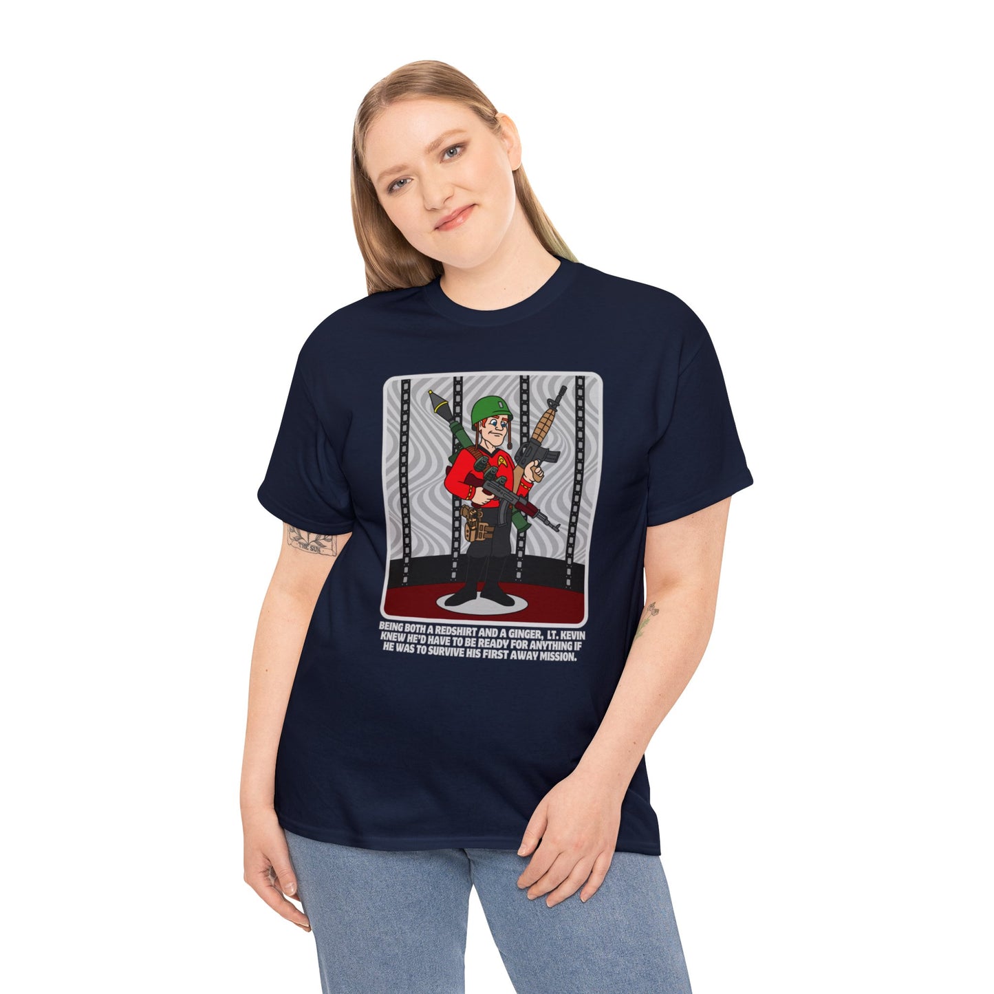 Ginger Redshirt Unisex Heavy Cotton Tee