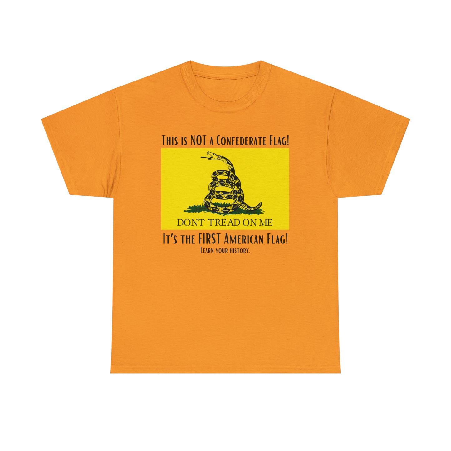 1st American Flag Unisex Heavy Cotton Tee
