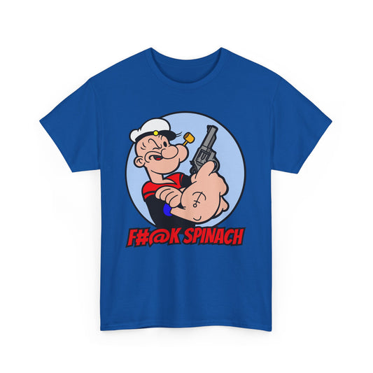 F#@K Spinach! Unisex Heavy Cotton Tee