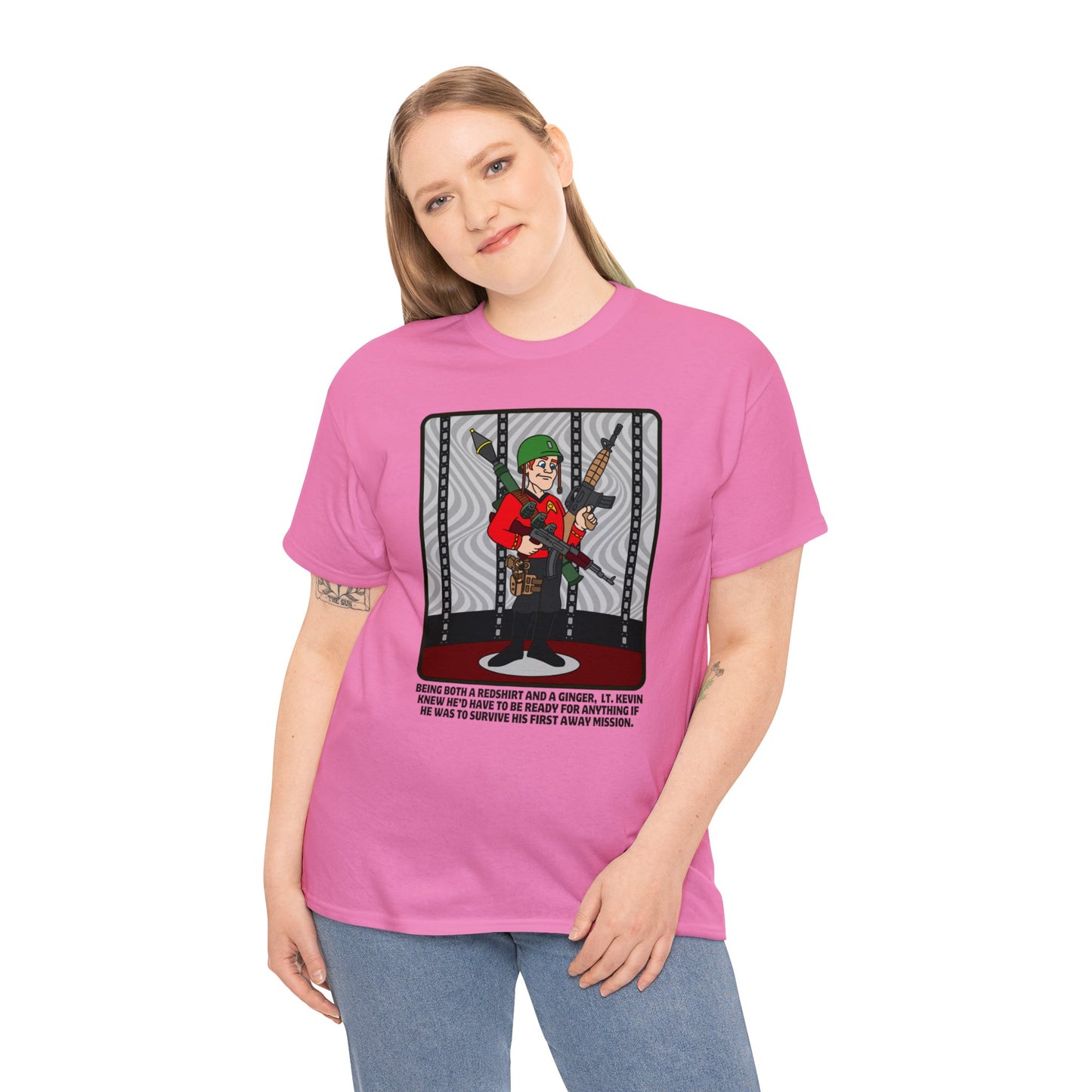 Ginger Redshirt Unisex Heavy Cotton Tee