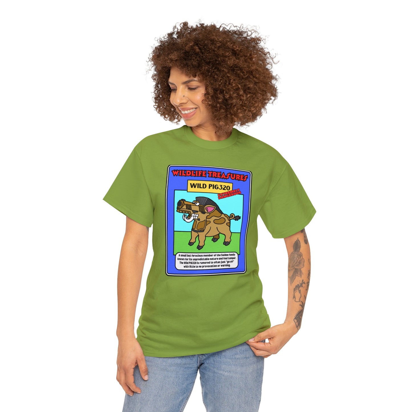 Wild PIG320! Unisex Heavy Cotton Tee