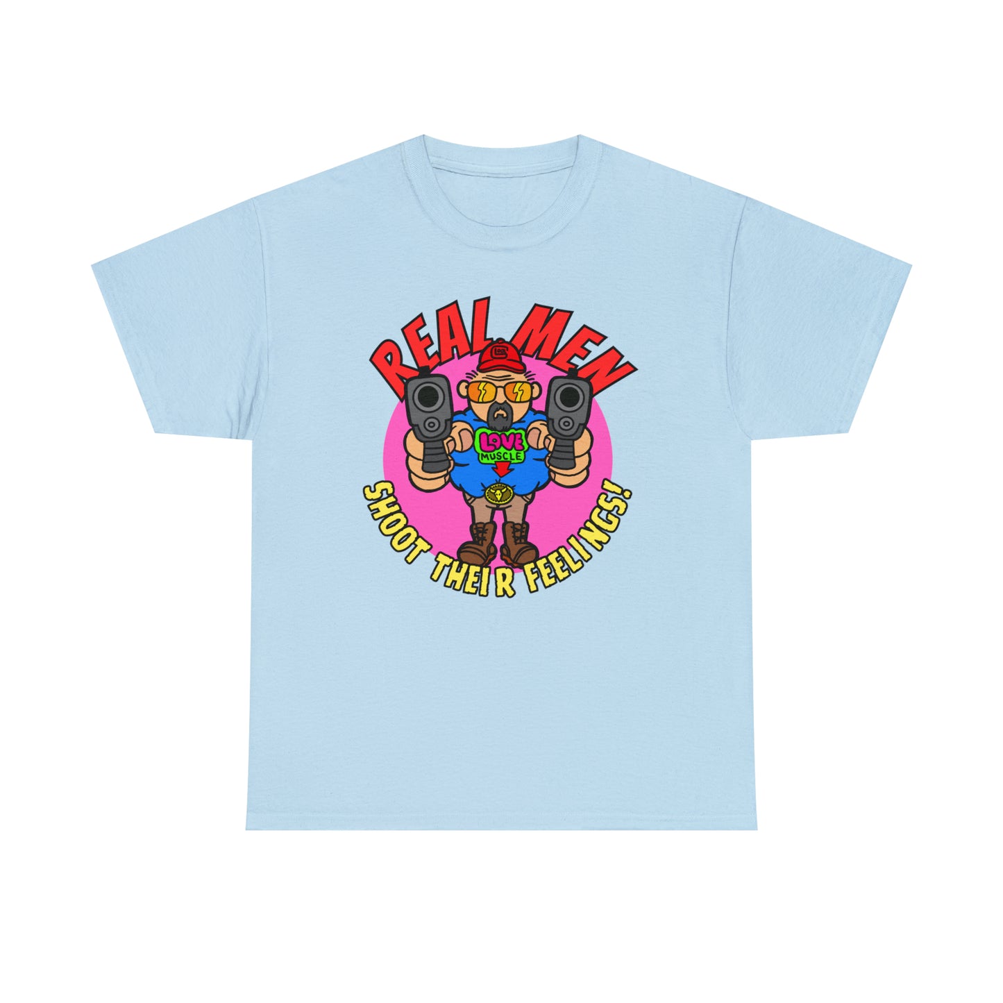 REAL MEN Unisex Heavy Cotton Tee