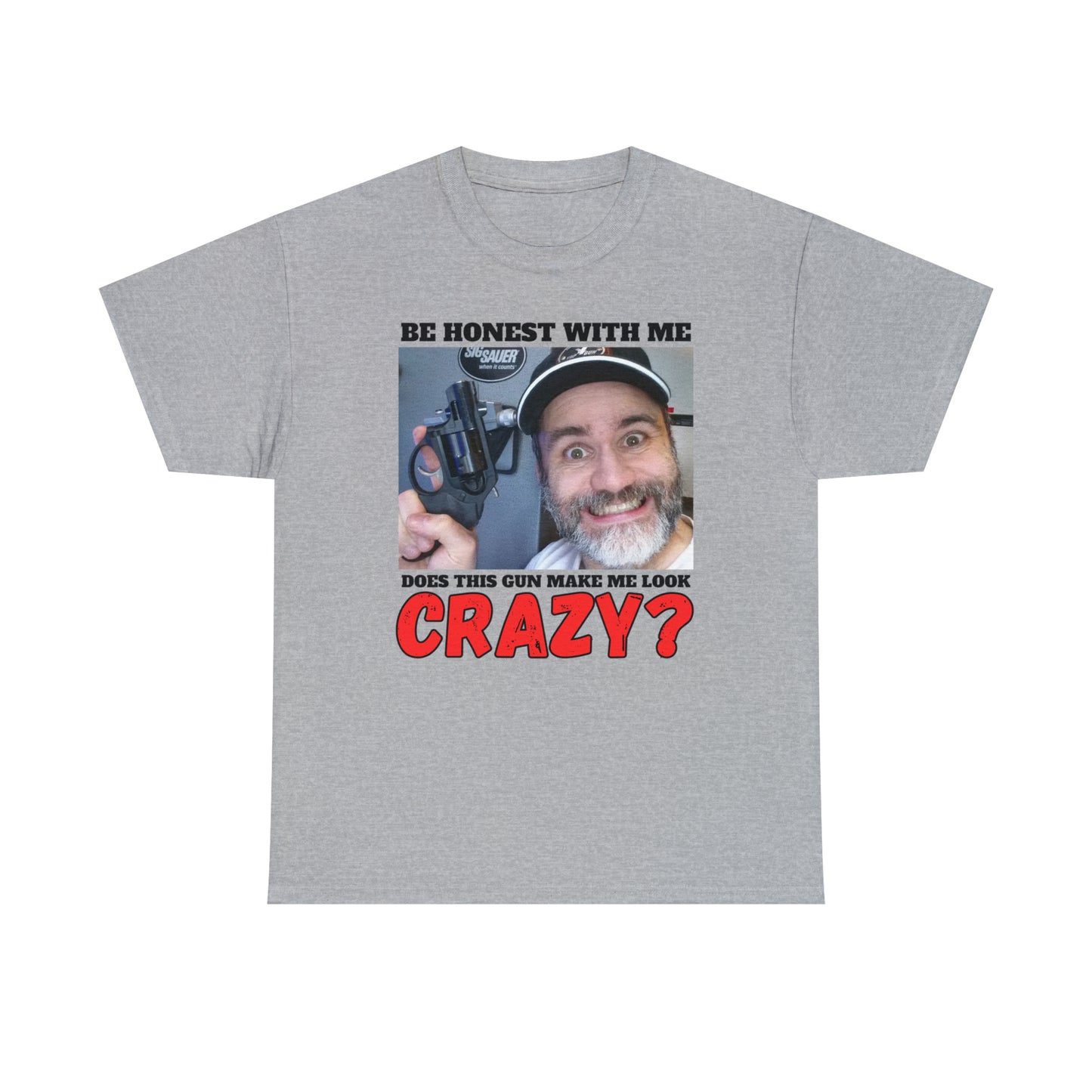 Crazy? Unisex Heavy Cotton Tee