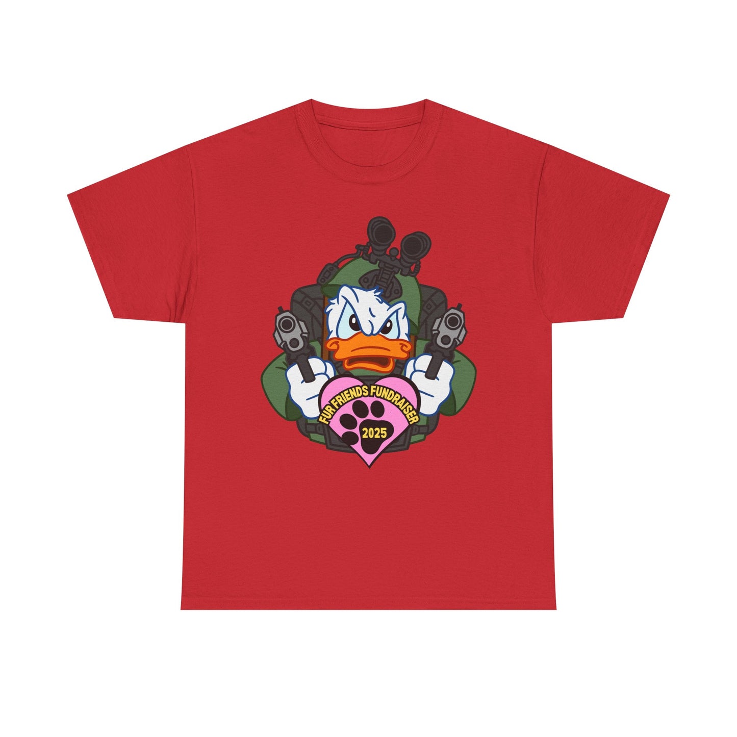 (FFF) Quack Attack! Unisex Heavy Cotton Tee