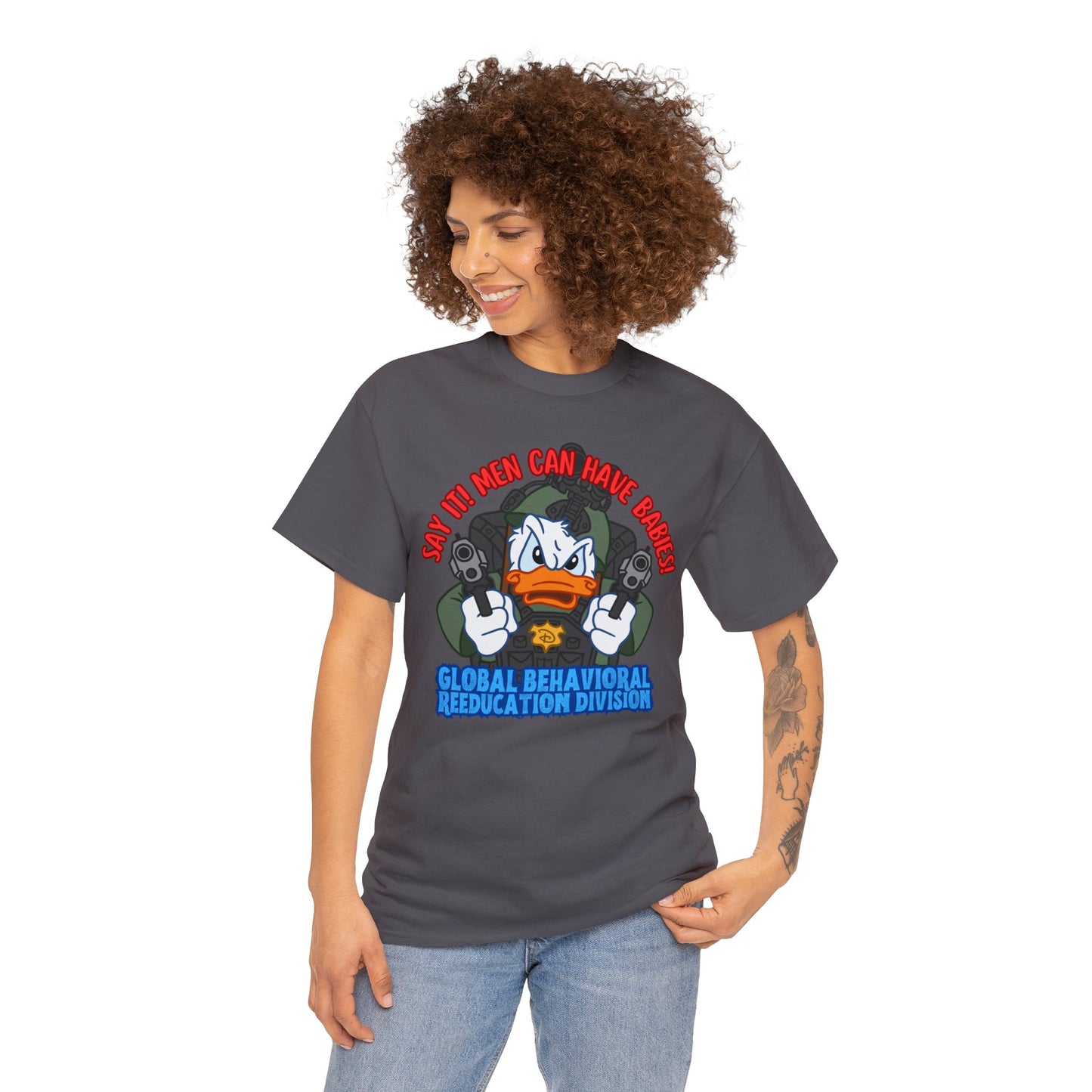 Tacti-Quack Unisex Heavy Cotton Tee!