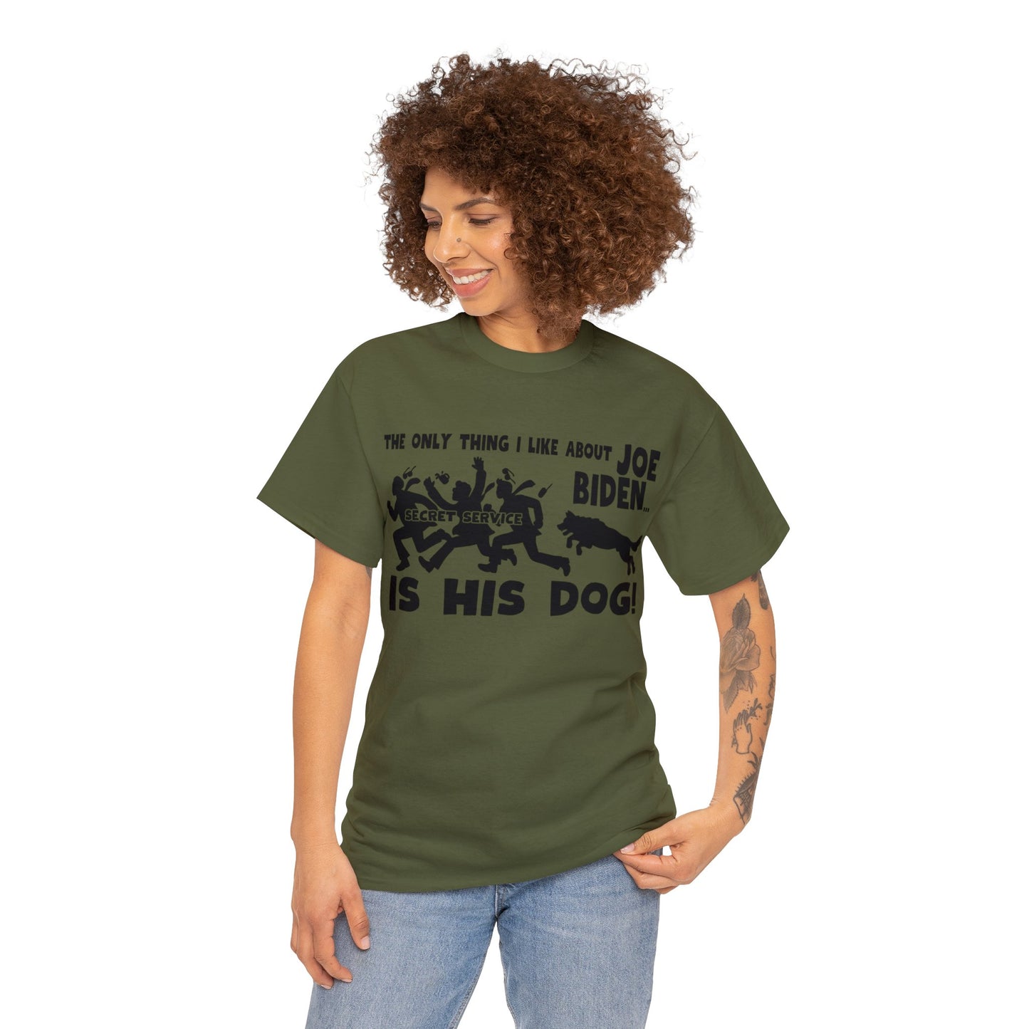 What I Like About Biden! Unisex Heavy Cotton Tee