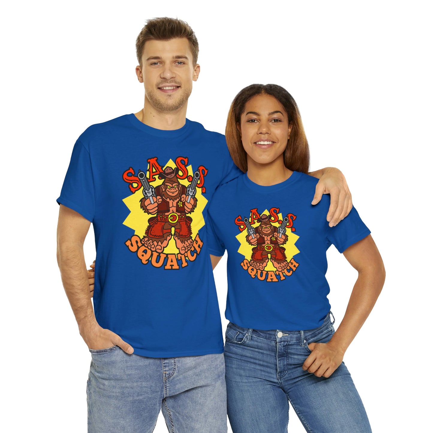 SASS-Squatch Unisex Heavy Cotton Tee