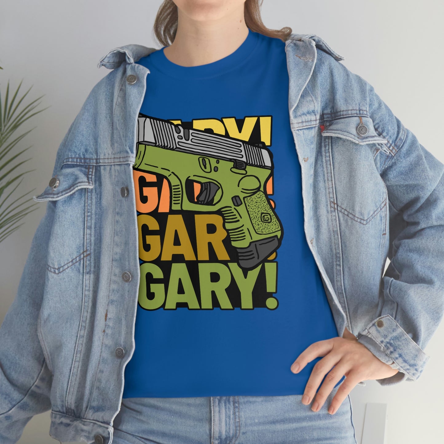 Gary the Glock Unisex Heavy Cotton Tee
