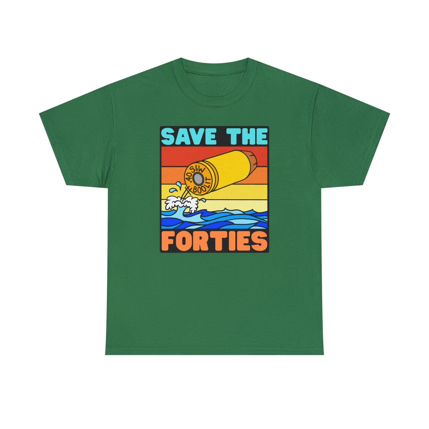 Save the Forties! Unisex Heavy Cotton Tee