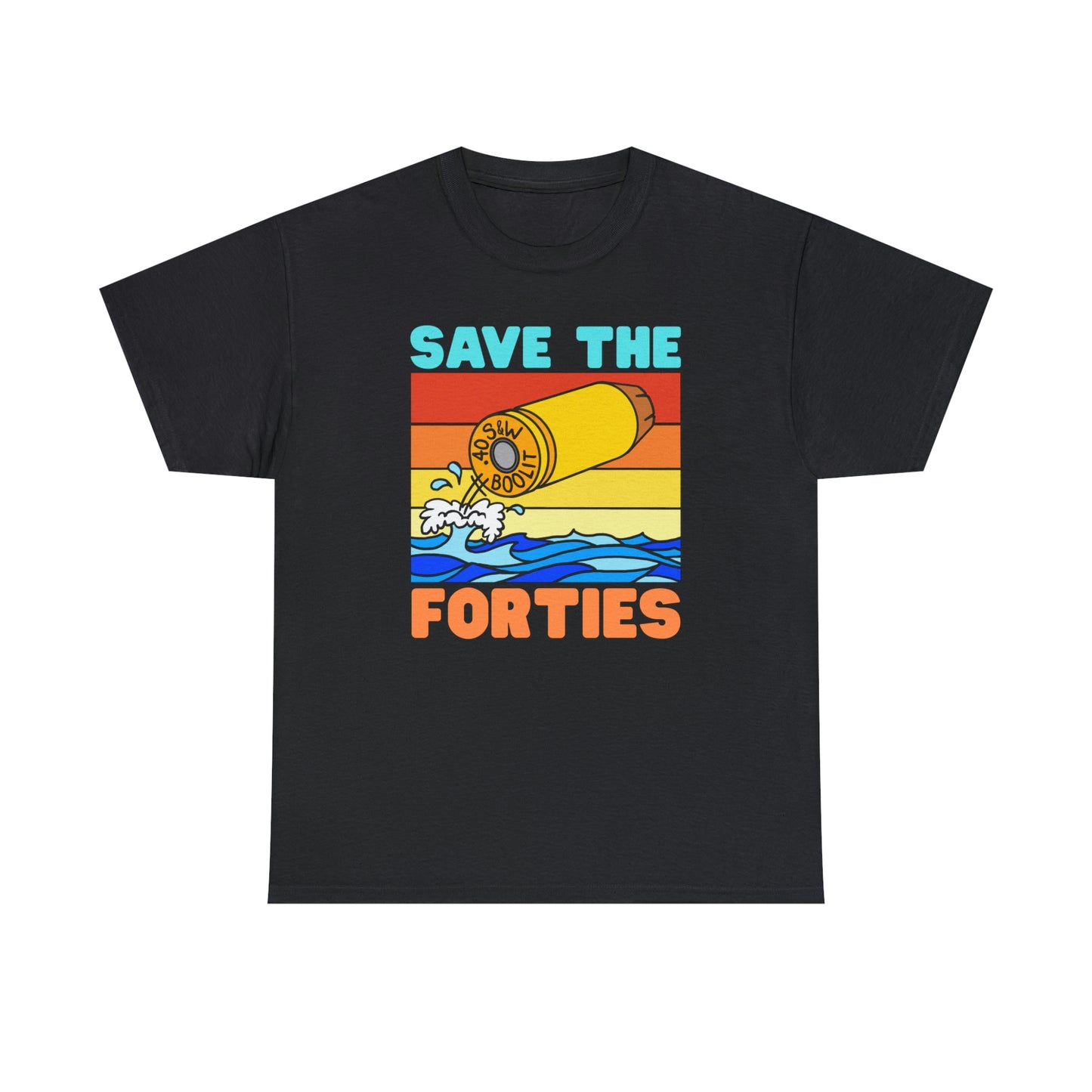 Save the Forties! Unisex Heavy Cotton Tee