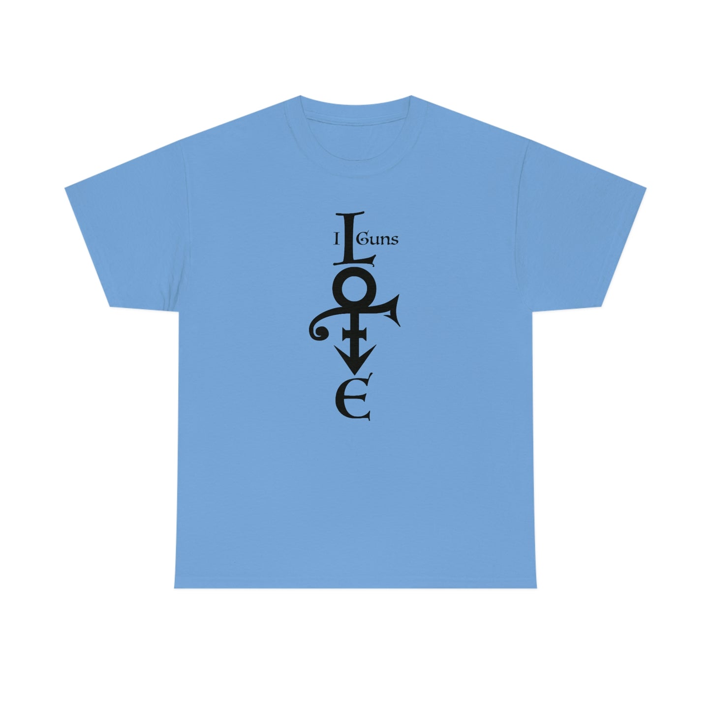 "I LOVE Guns" Unisex Heavy Cotton Tee