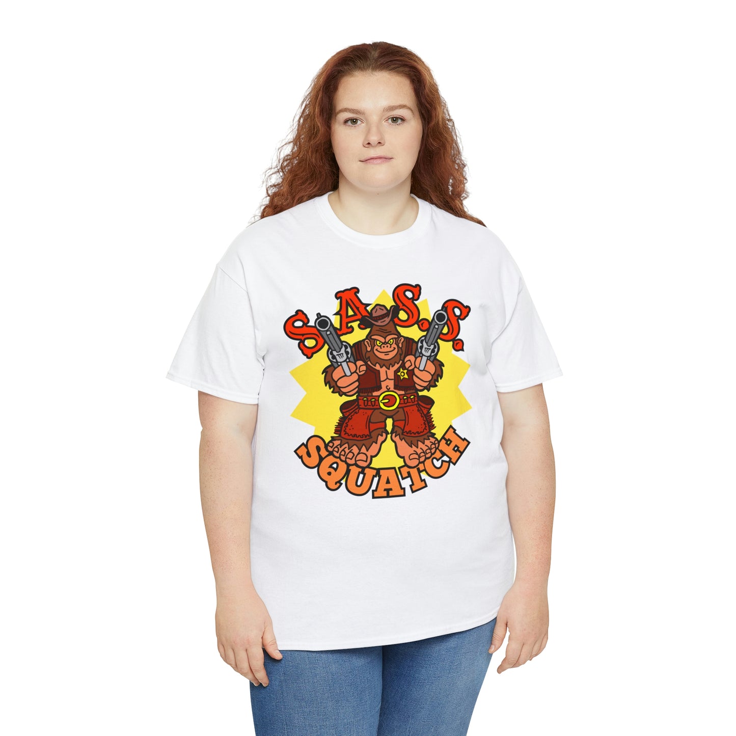 SASS-Squatch Unisex Heavy Cotton Tee