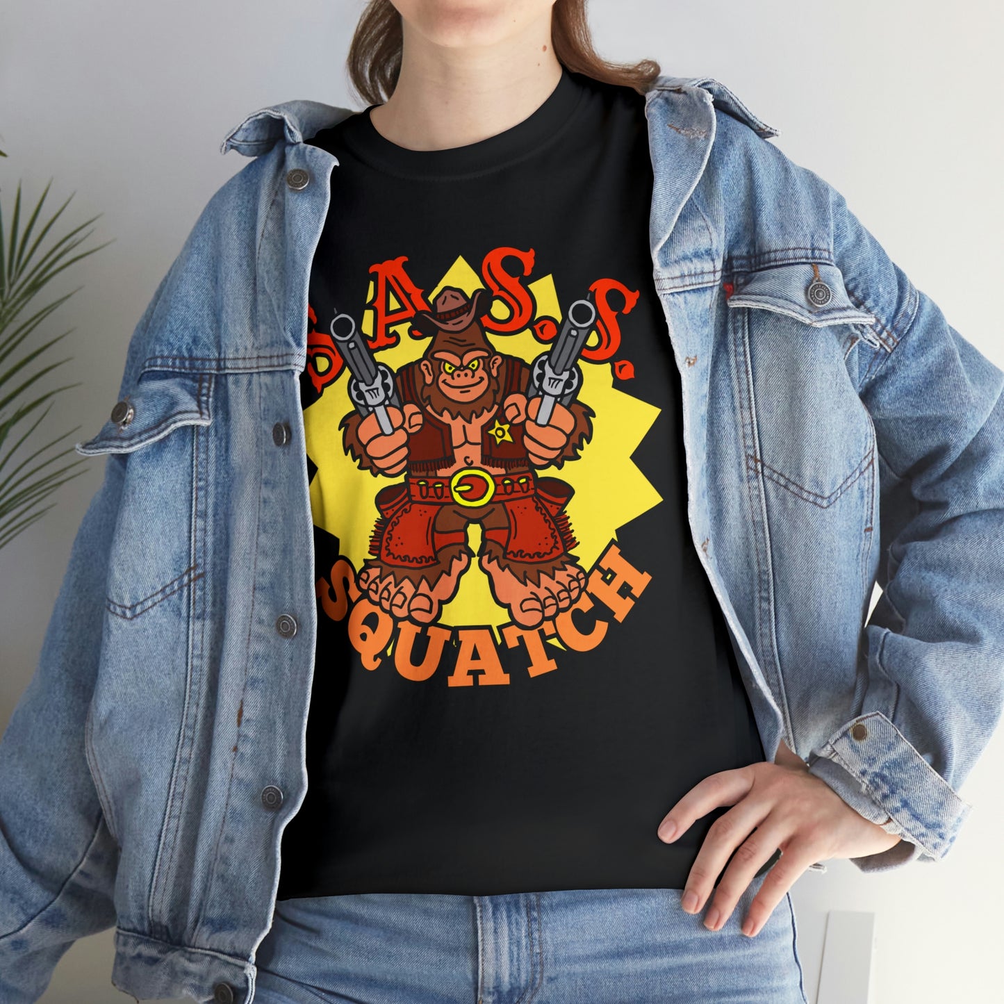 SASS-Squatch Unisex Heavy Cotton Tee