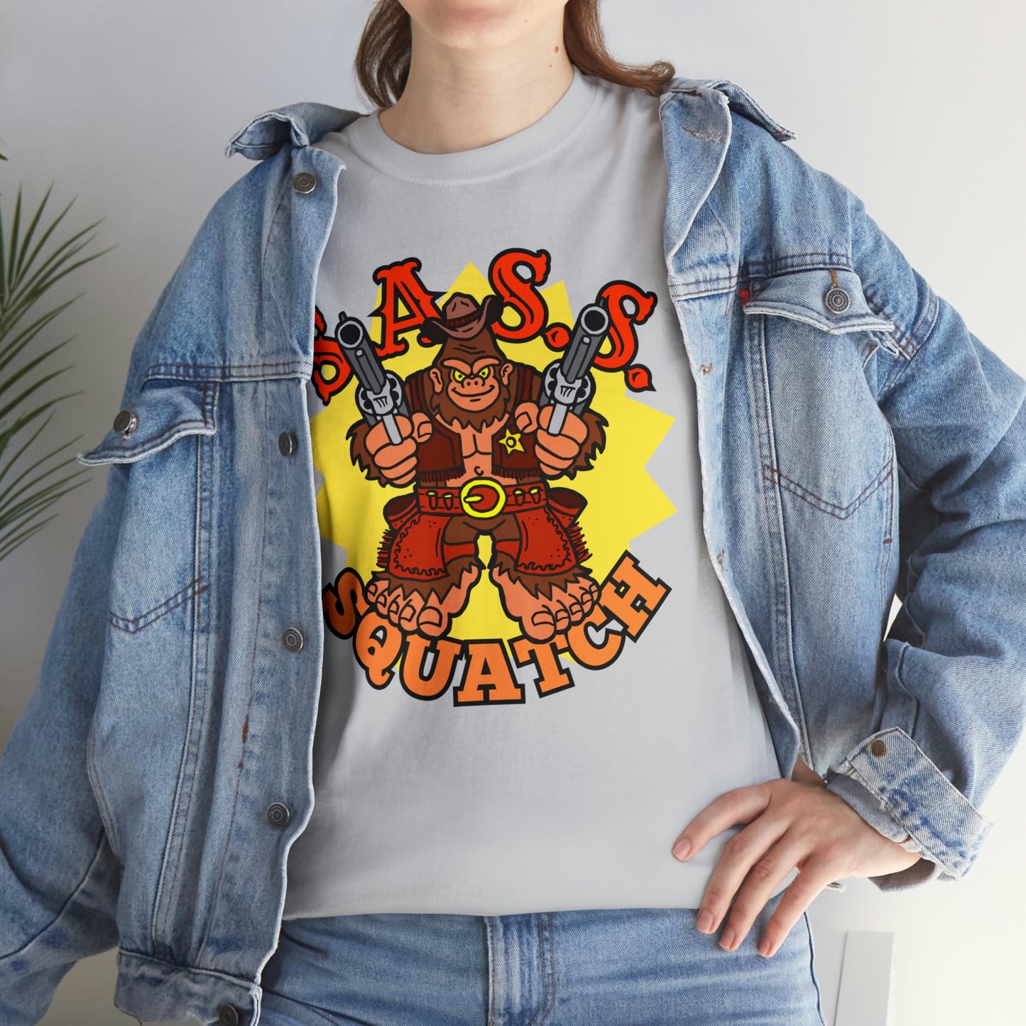 SASS-Squatch Unisex Heavy Cotton Tee