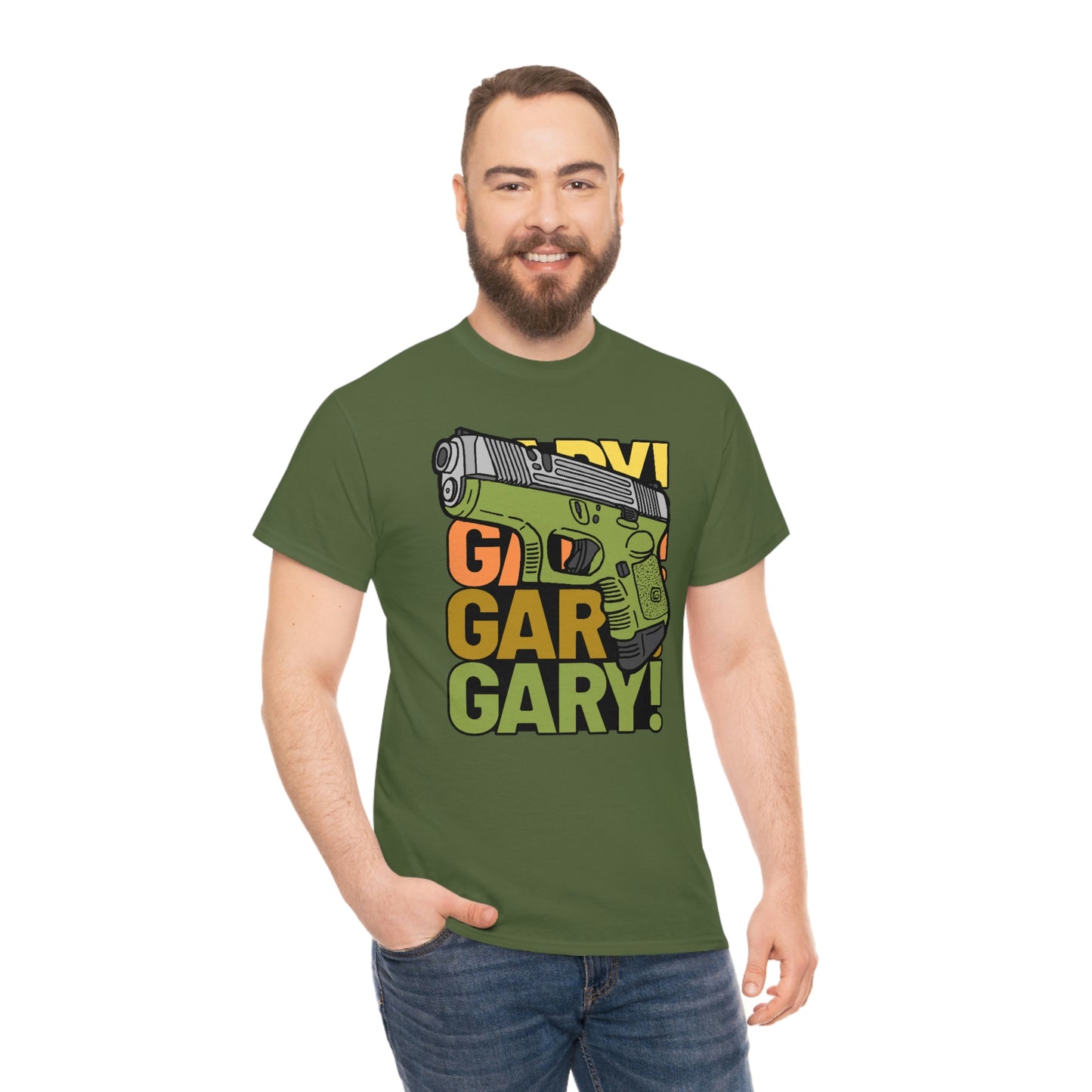 Gary the Glock Unisex Heavy Cotton Tee