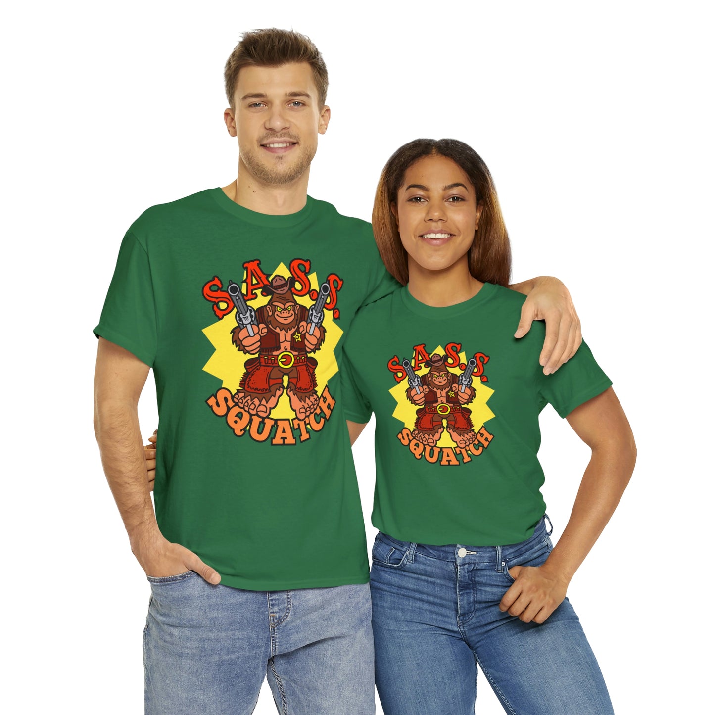 SASS-Squatch Unisex Heavy Cotton Tee