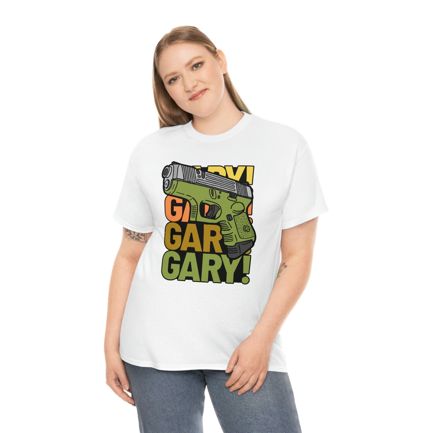 Gary the Glock Unisex Heavy Cotton Tee