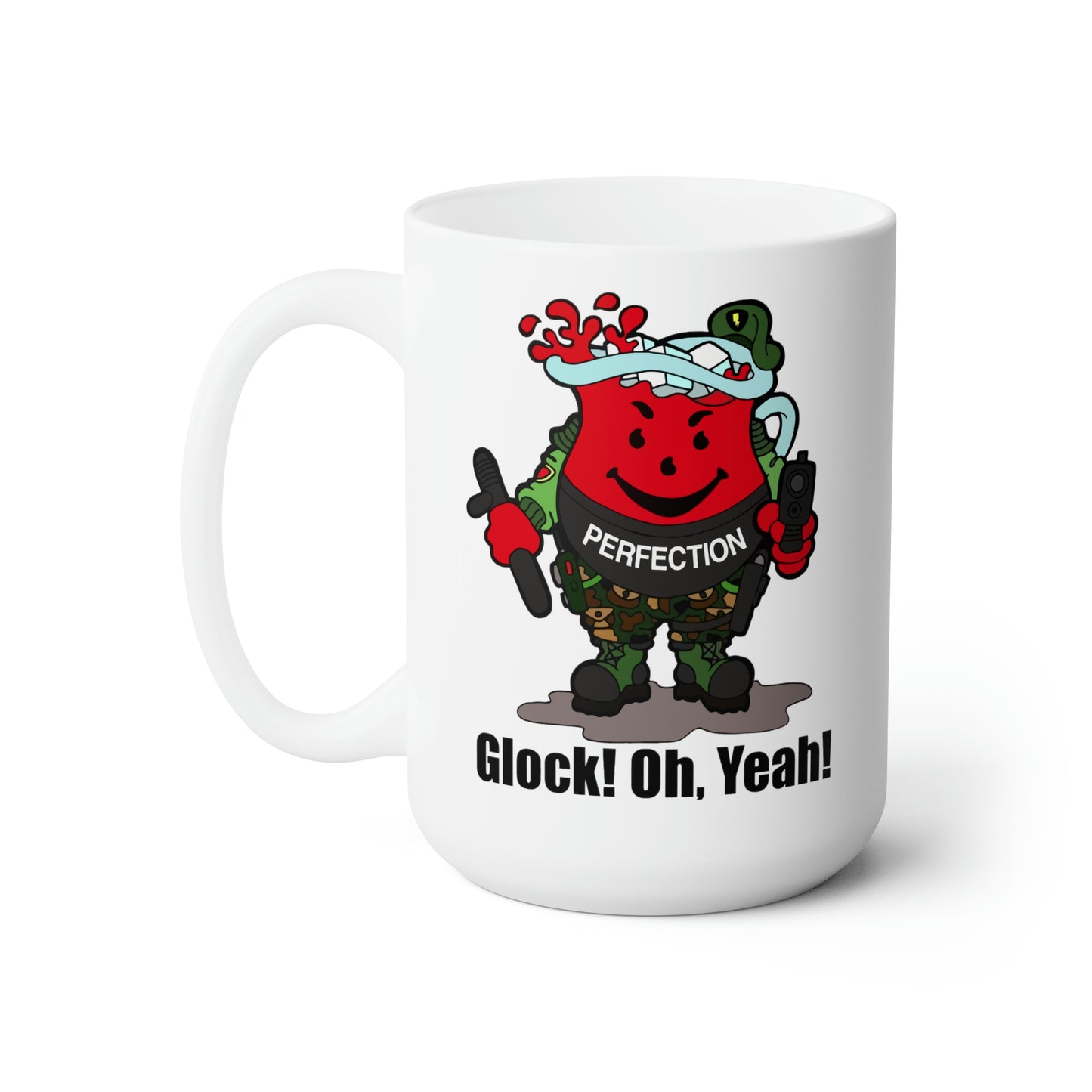 Glock Perfection Ceramic Mug 15oz