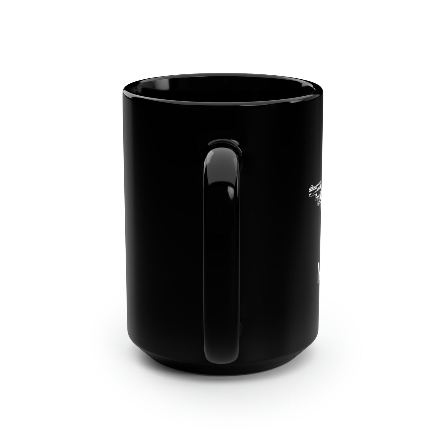 Mavis Black Mug, 15oz