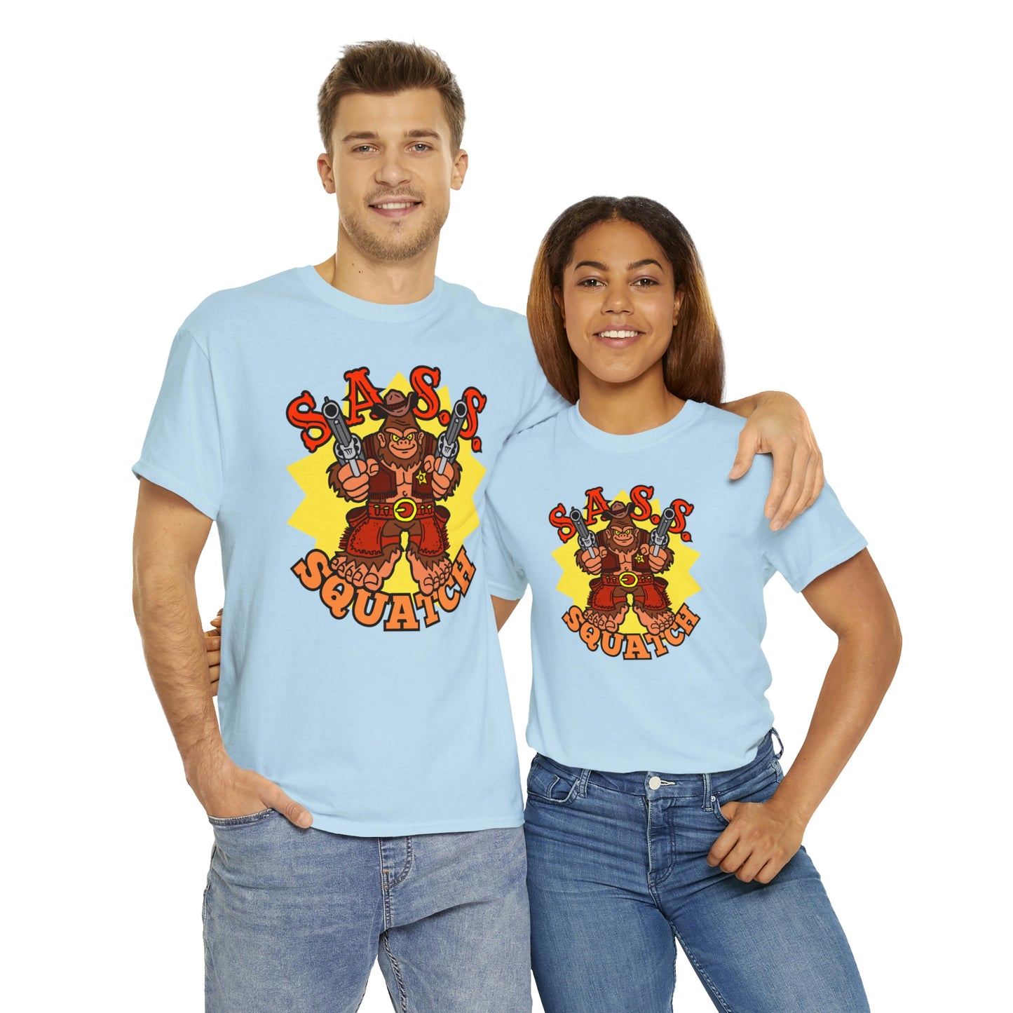 SASS-Squatch Unisex Heavy Cotton Tee