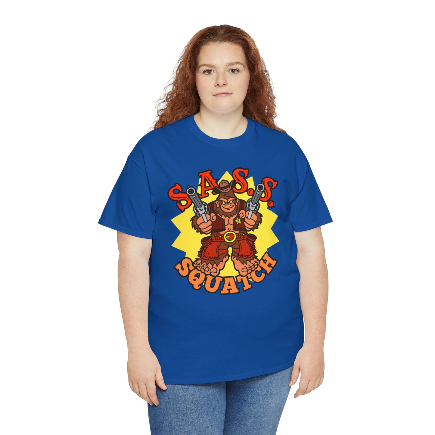 SASS-Squatch Unisex Heavy Cotton Tee