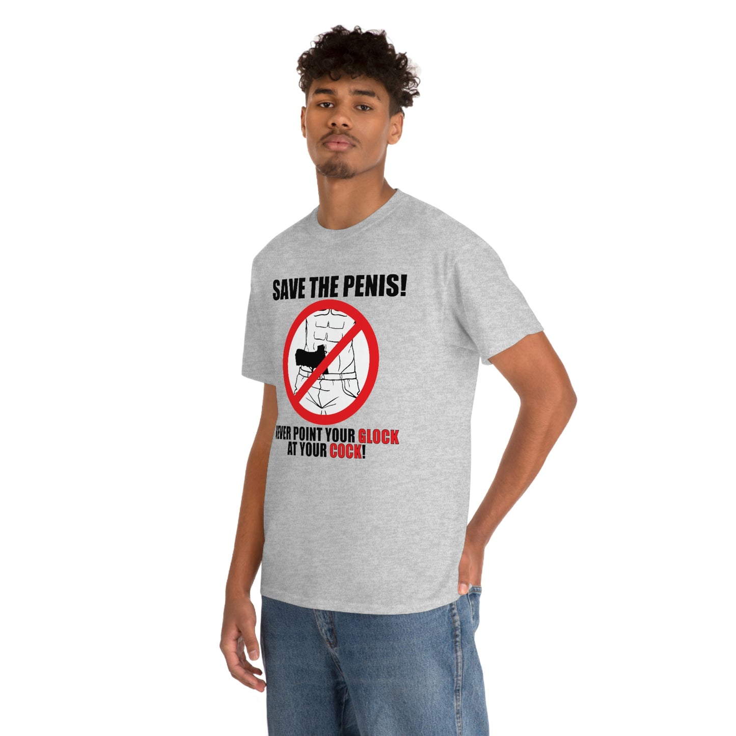 Save the Penis! Unisex Heavy Cotton Tee