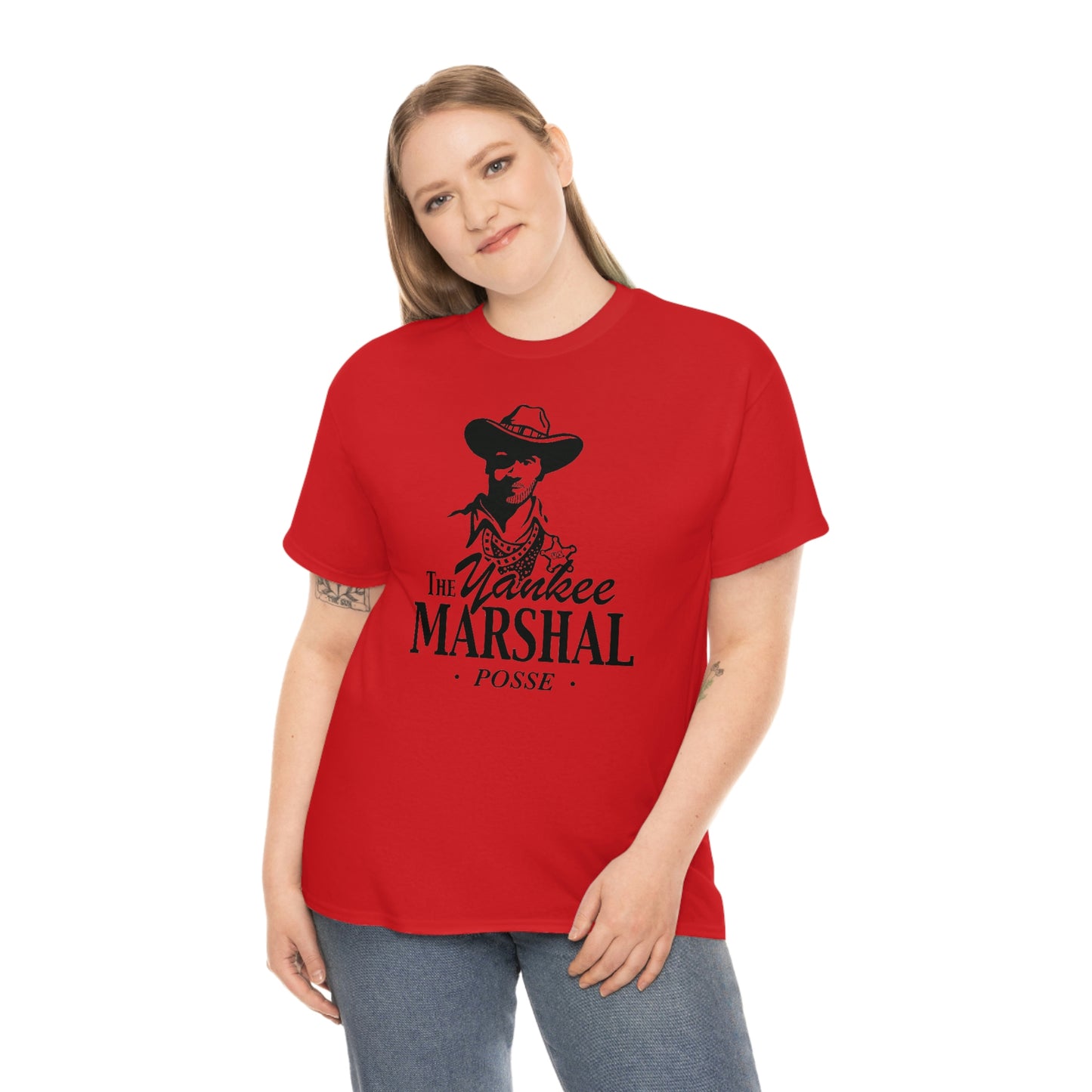 The Yankee Marshal Posse Unisex Heavy Cotton Tee