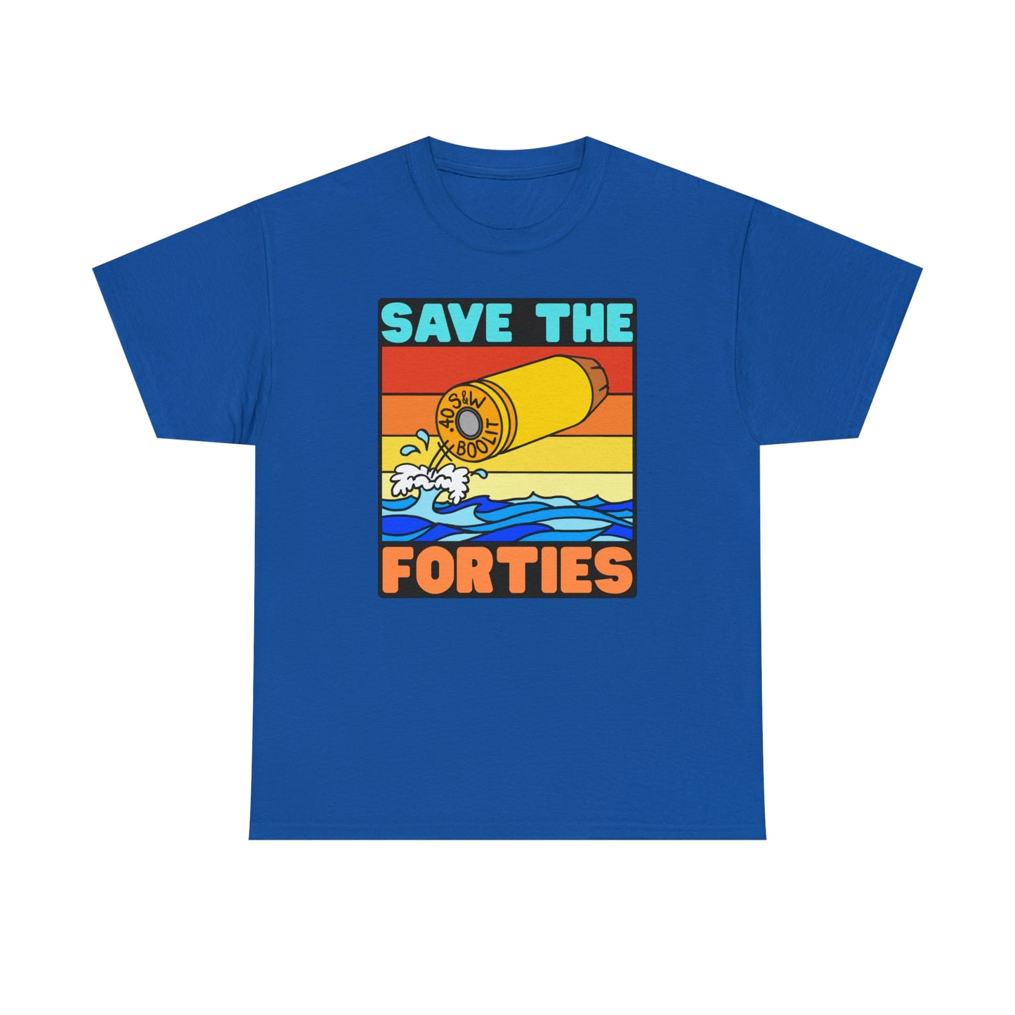 Save the Forties! Unisex Heavy Cotton Tee