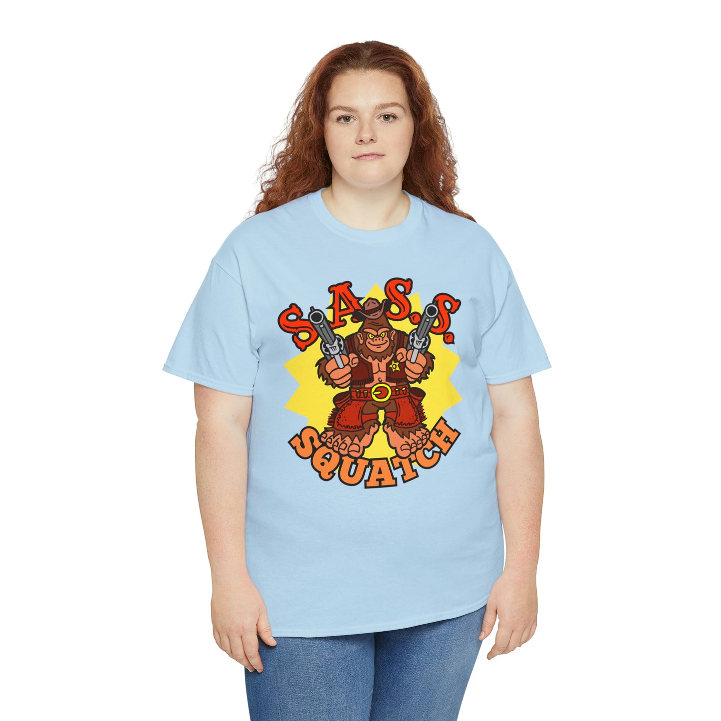 SASS-Squatch Unisex Heavy Cotton Tee