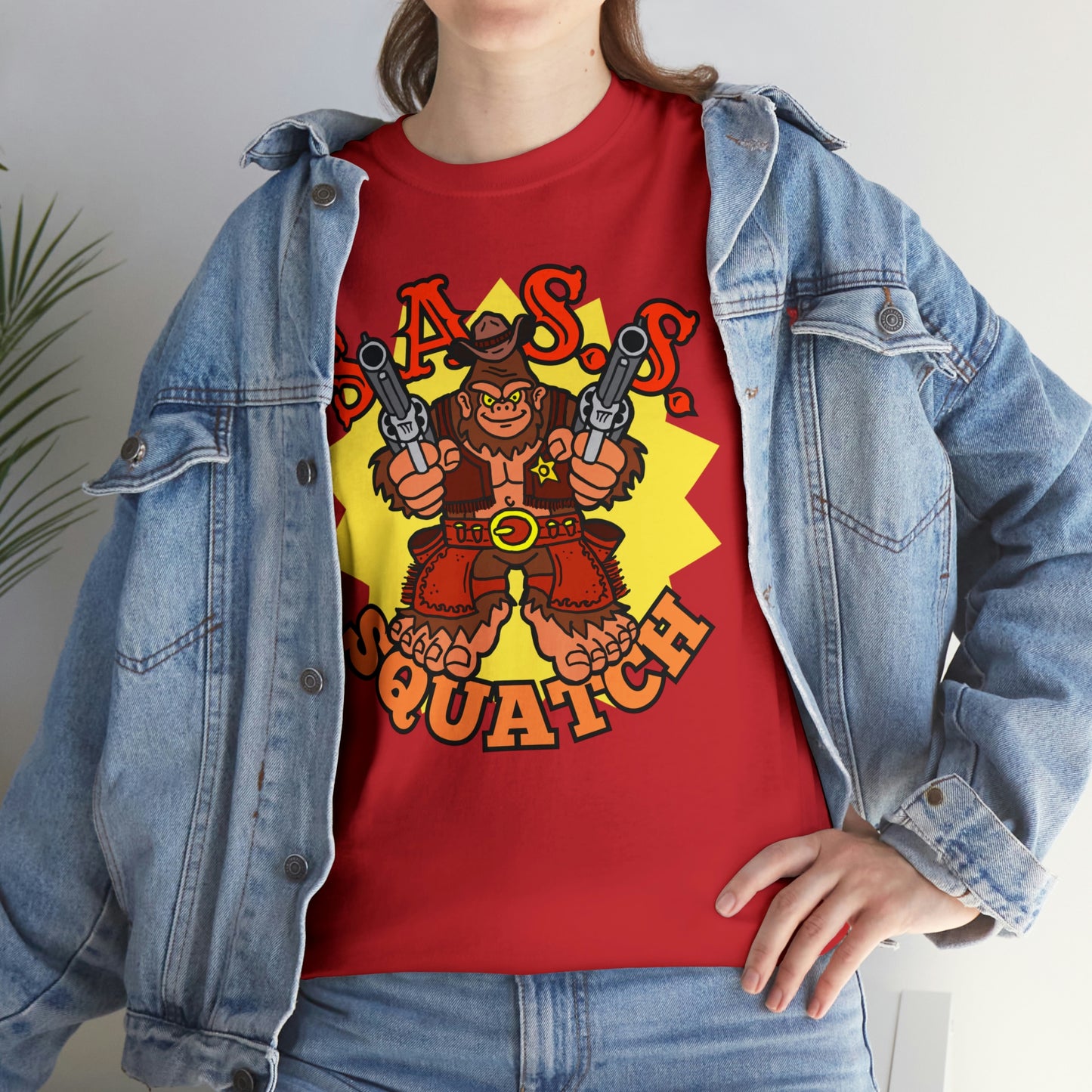 SASS-Squatch Unisex Heavy Cotton Tee
